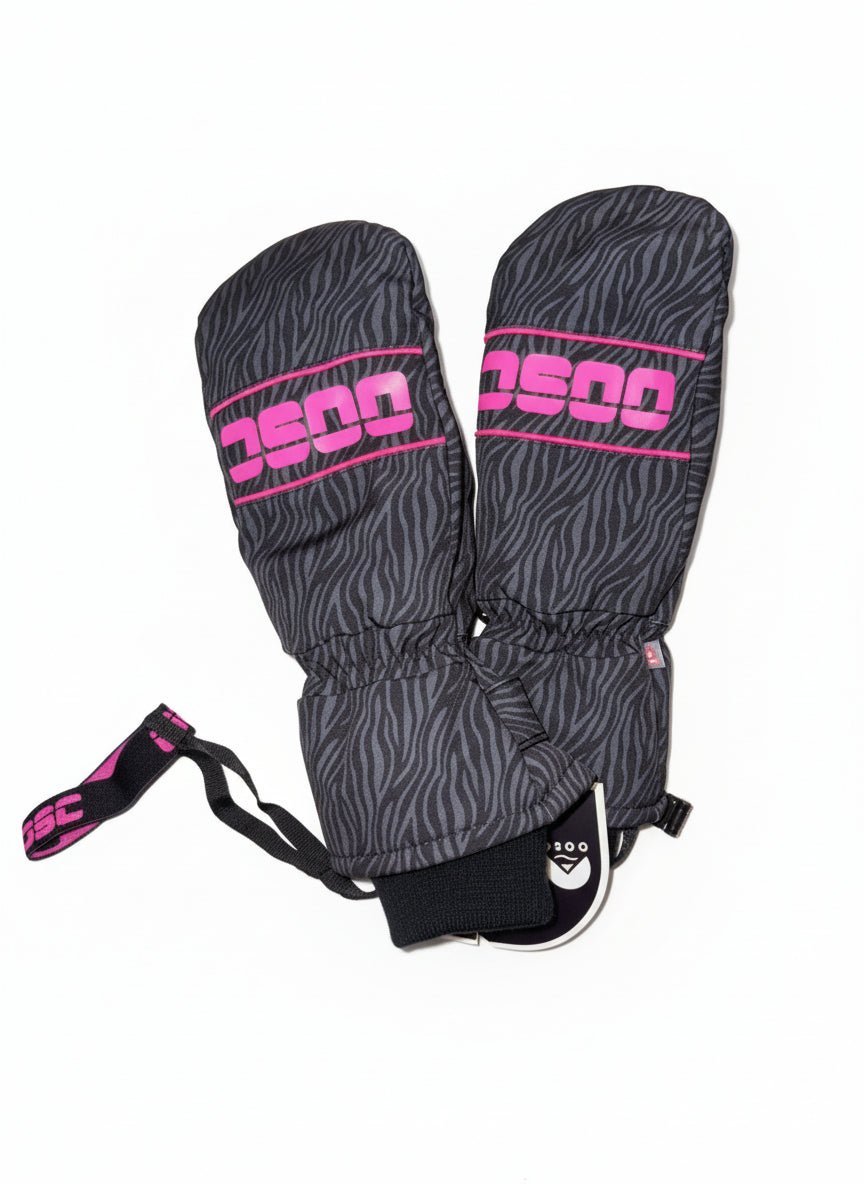 1987 PrimaLoft® V2 Ski & Snowboard Mitt - Black Tiger - OOSC Clothing - USA