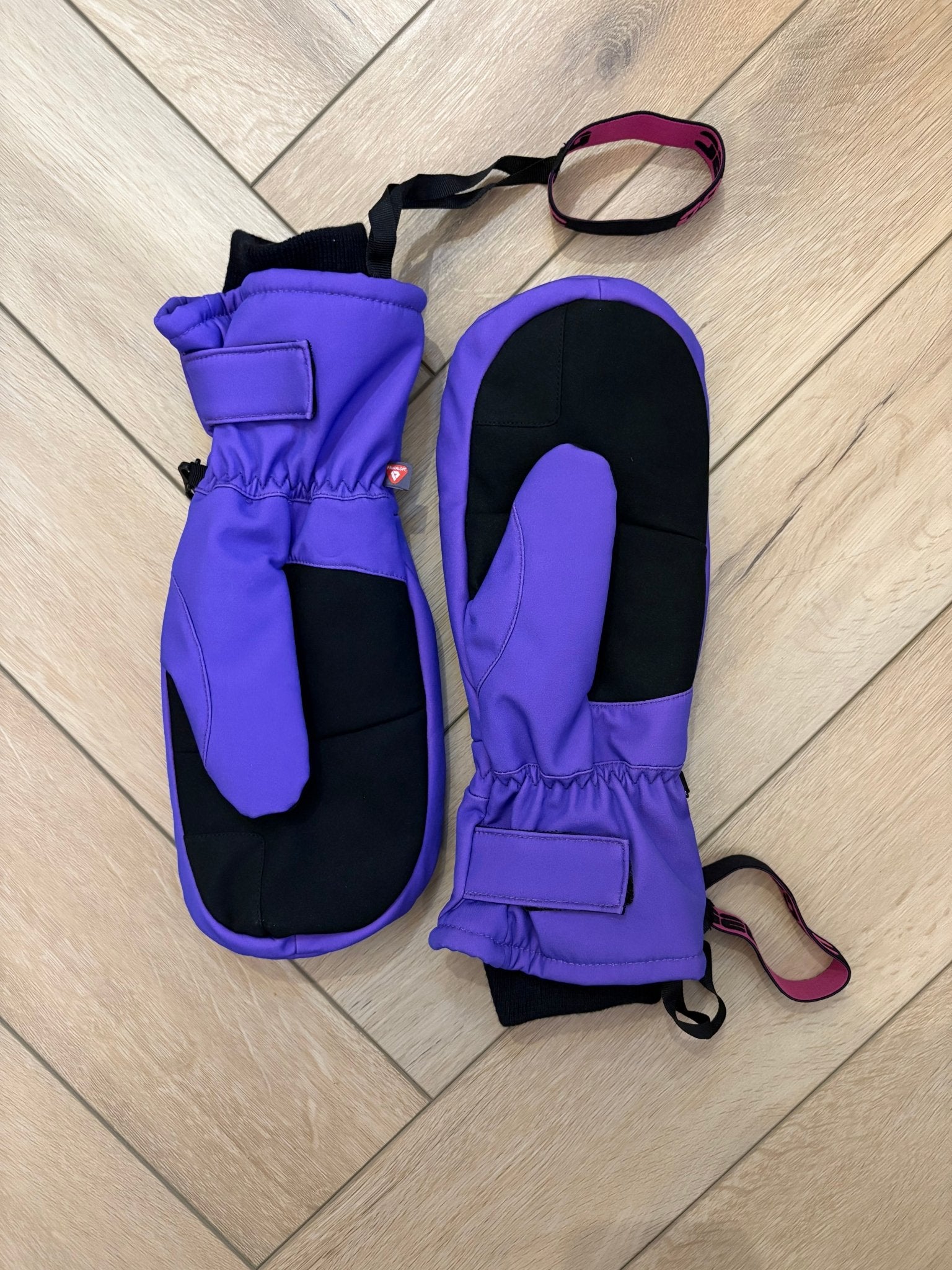 1987 PrimaLoft® V2 Ski & Snowboard Mitt - Purple - OOSC Clothing - USA
