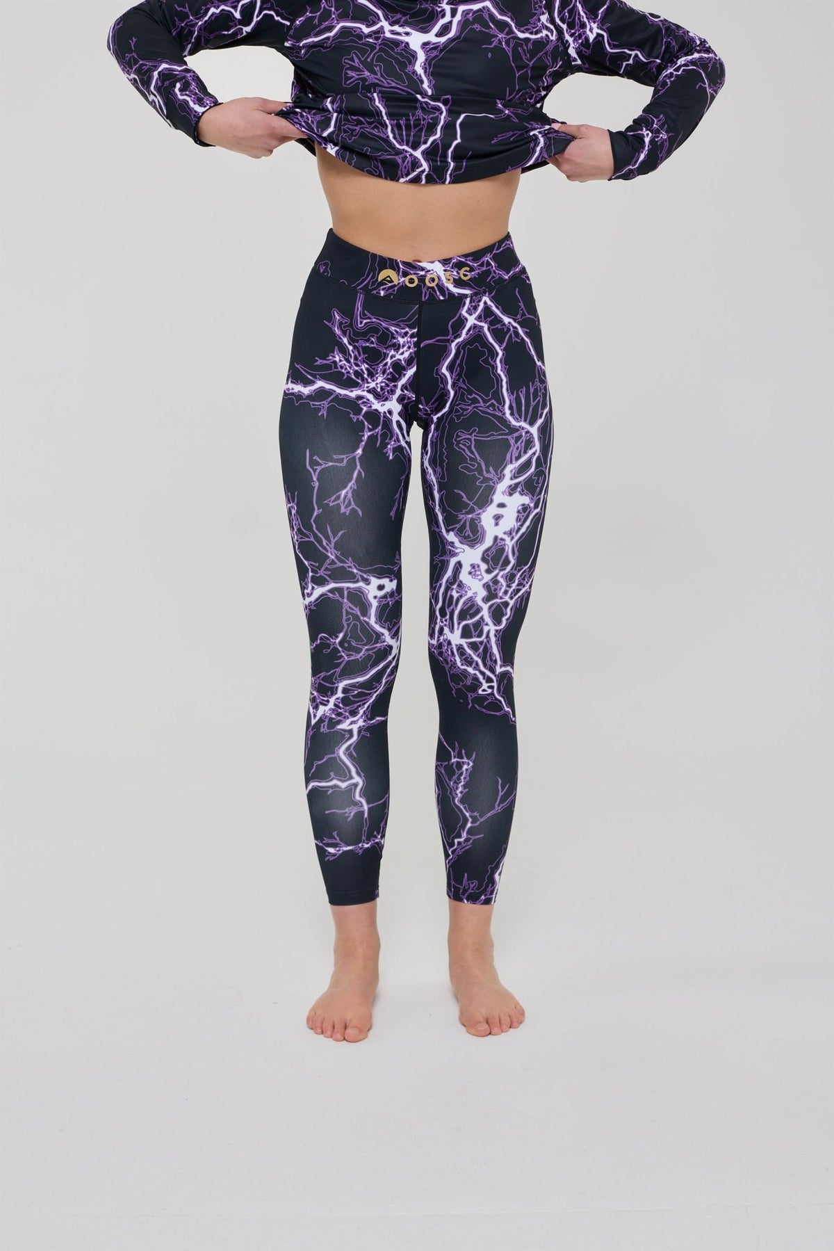 Baselayer Leggings - Thunderstruck Women's - OOSC Clothing - USA