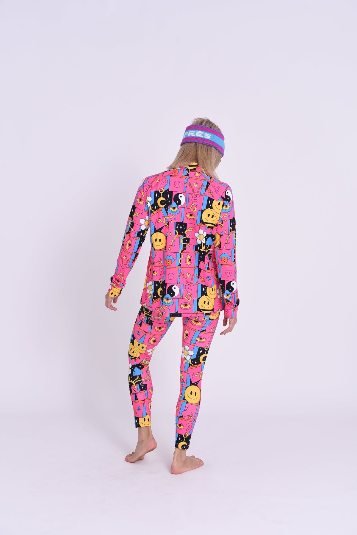 Baselayer Leggings - Trippy Hippy Women's - OOSC Clothing - USA