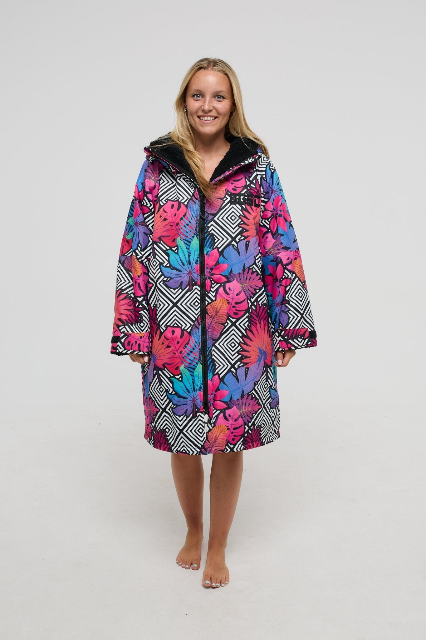B.I.G. P.O.P.P.A. Recycled Sherpa Lined Changing Robe - Women's - OOSC Clothing - USA