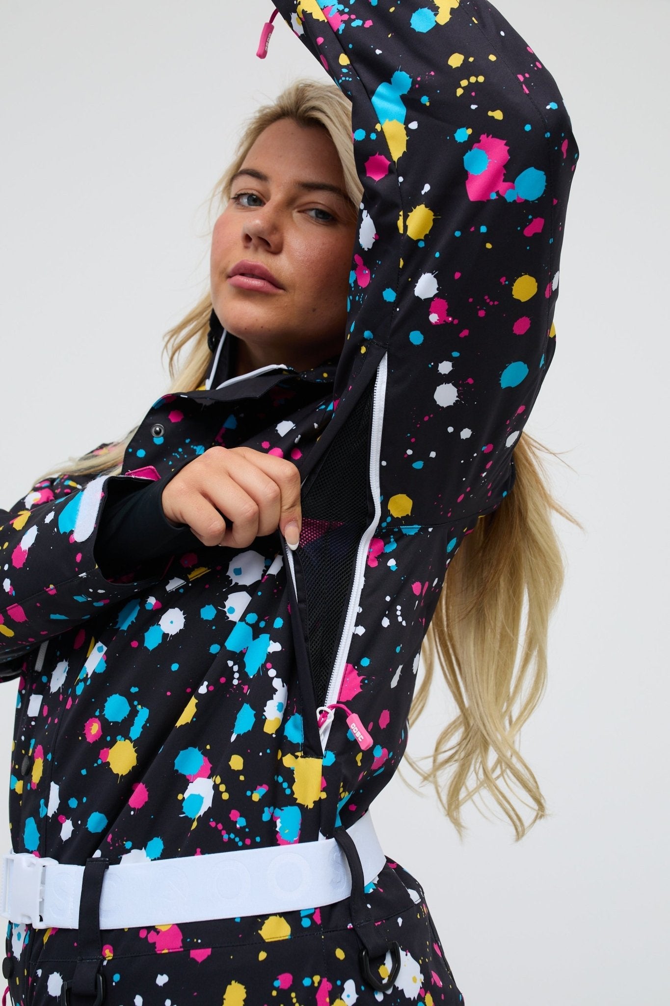 Catalina Wine Mixer - Curved Women's Ski Suit - OOSC Clothing - USA
