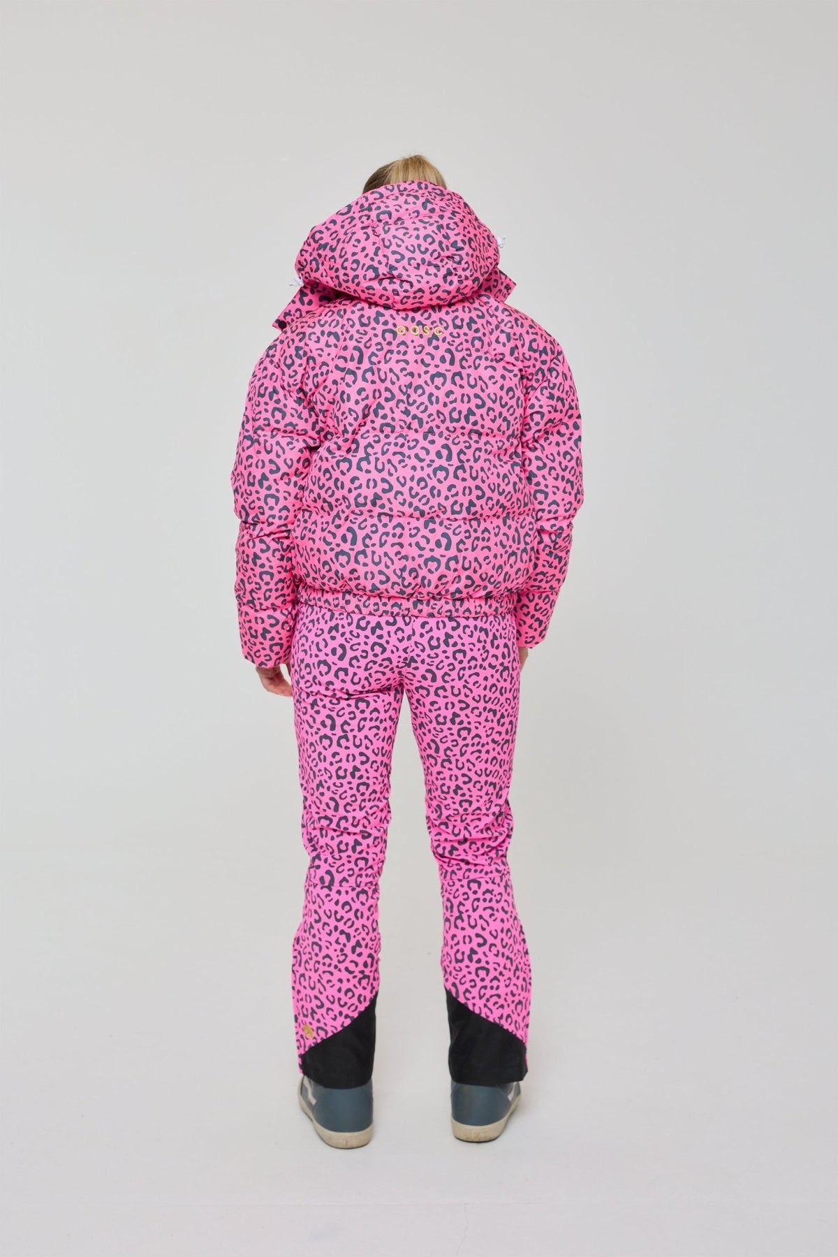 Chic Puffer Jacket - Rosé Leopard - OOSC Clothing - USA