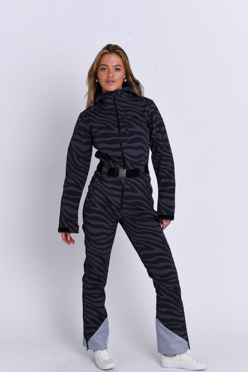 Chic Ski Suit - Black Tiger M