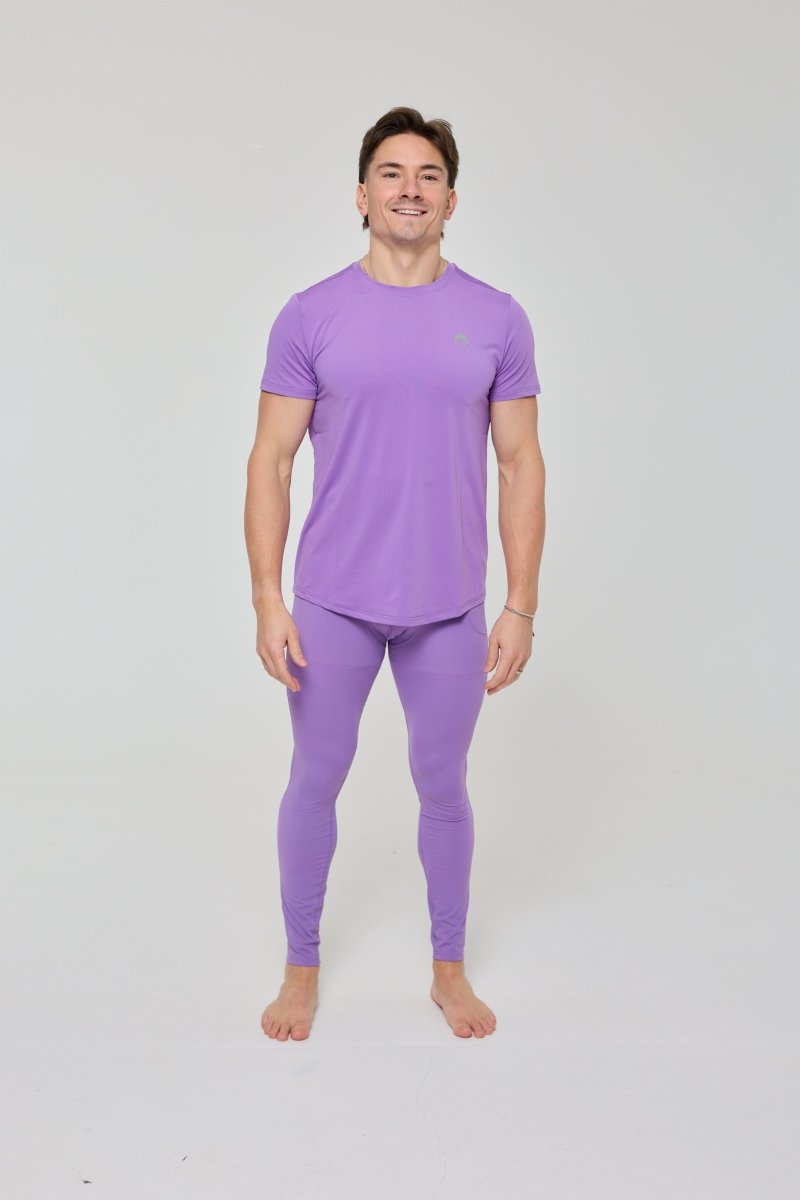 Elite Activewear Leggings - Purple - OOSC Clothing - USA