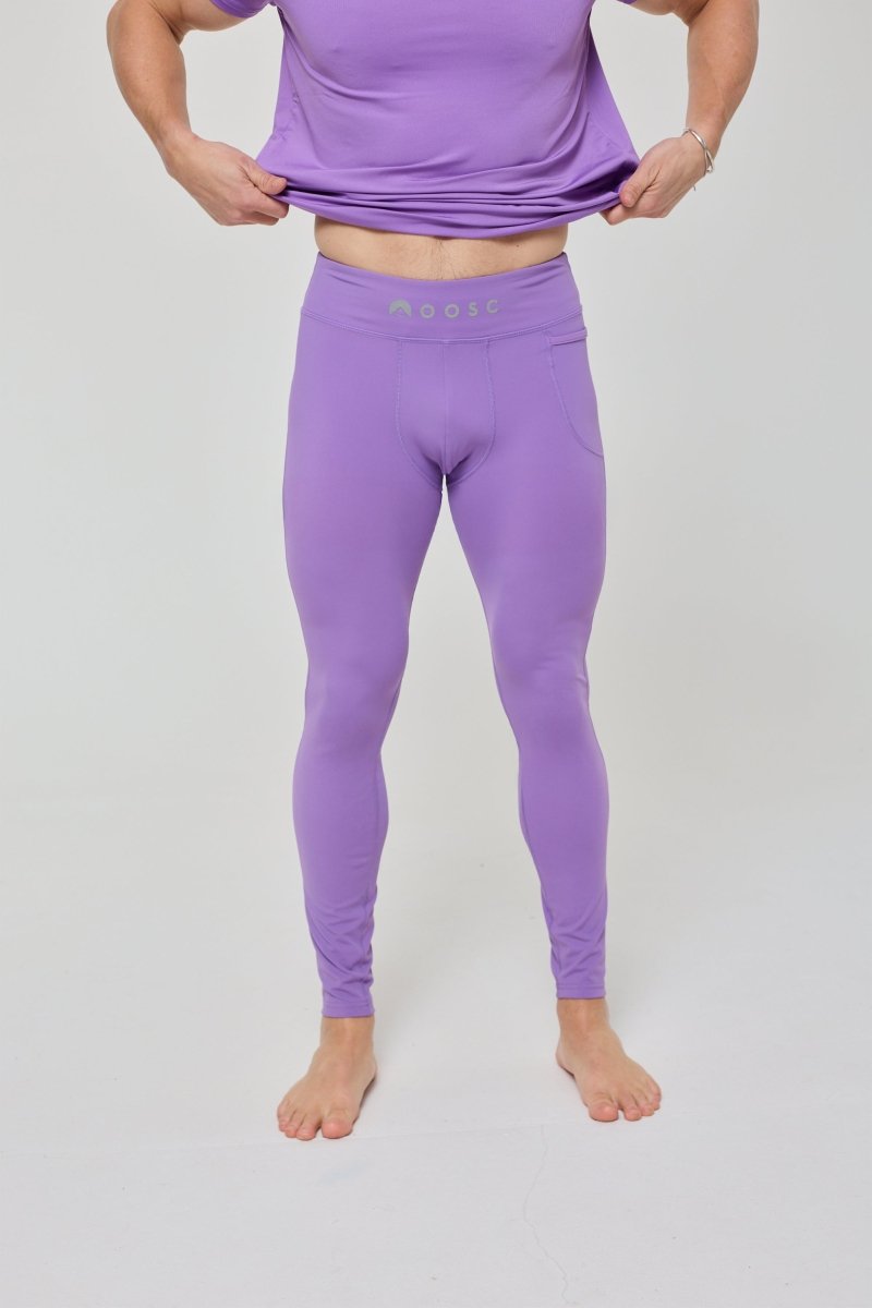 Elite Activewear Leggings - Purple - OOSC Clothing - USA