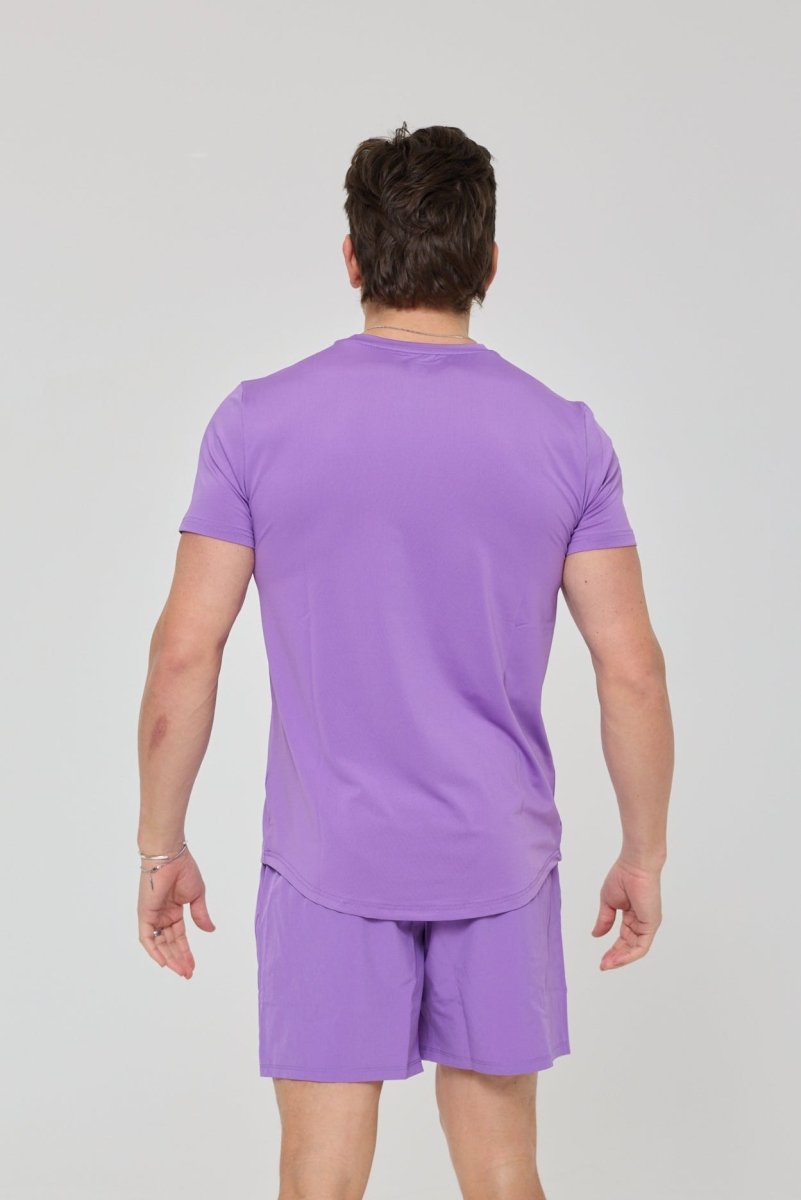 Elite Gym T-Shirt Purple - Men's - OOSC Clothing - USA