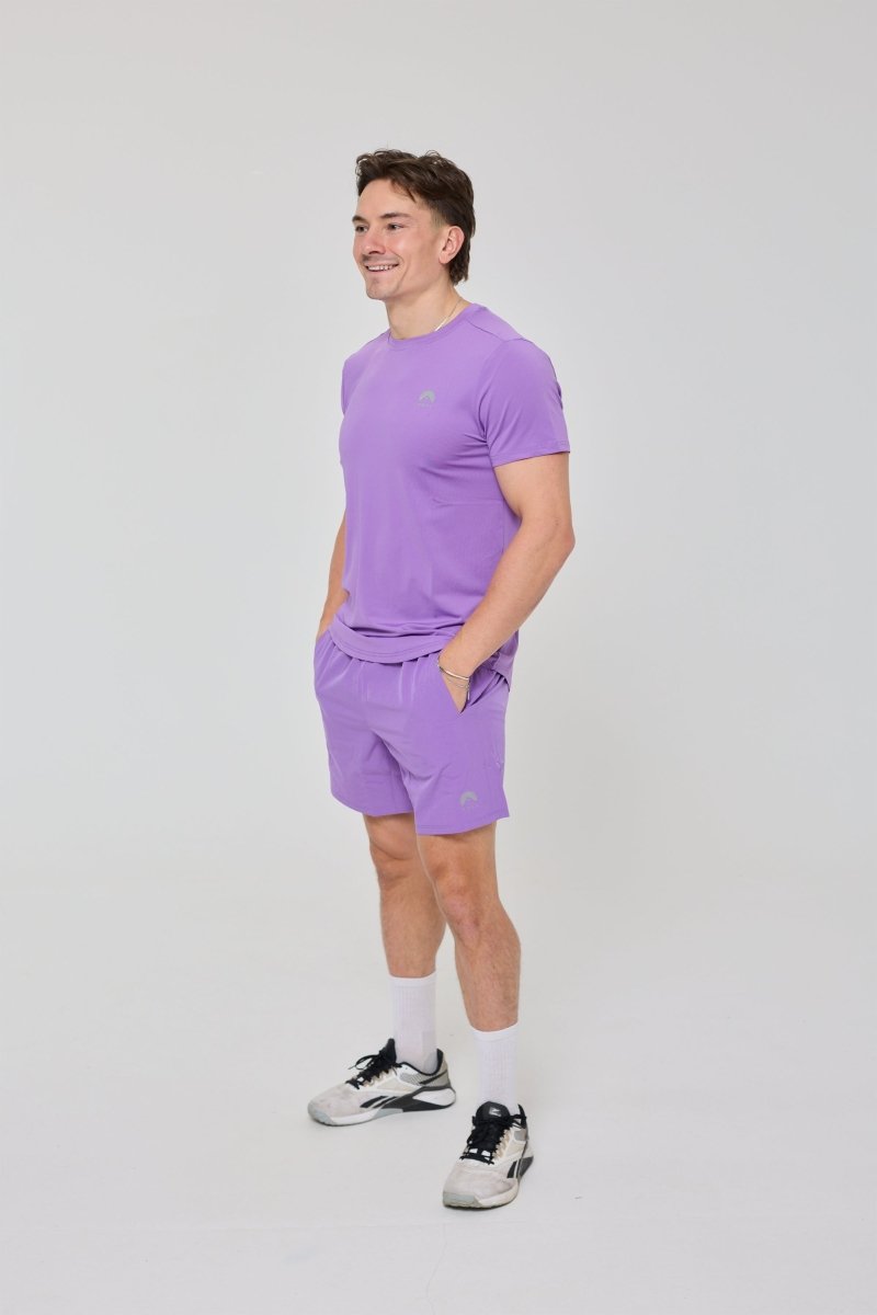 Elite Gym T-Shirt Purple - Men's - OOSC Clothing - USA