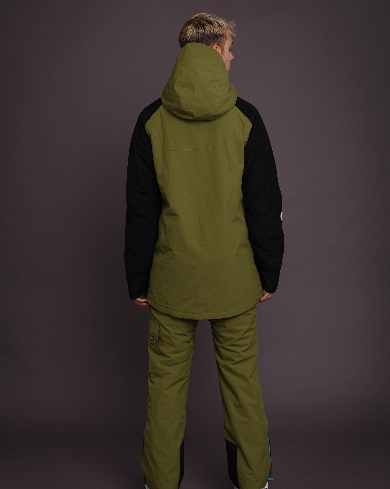 Fresh Pow Men's Ski & Snowboard Pants - Khaki - OOSC Clothing - USA