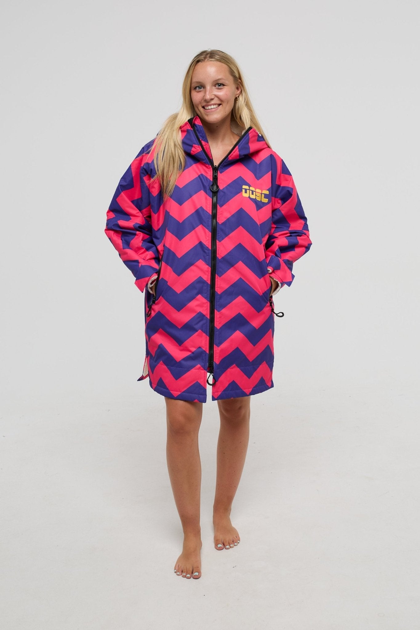 Fresh Prince Recycled Sherpa Lined Changing Robe - Women's - OOSC Clothing - USA