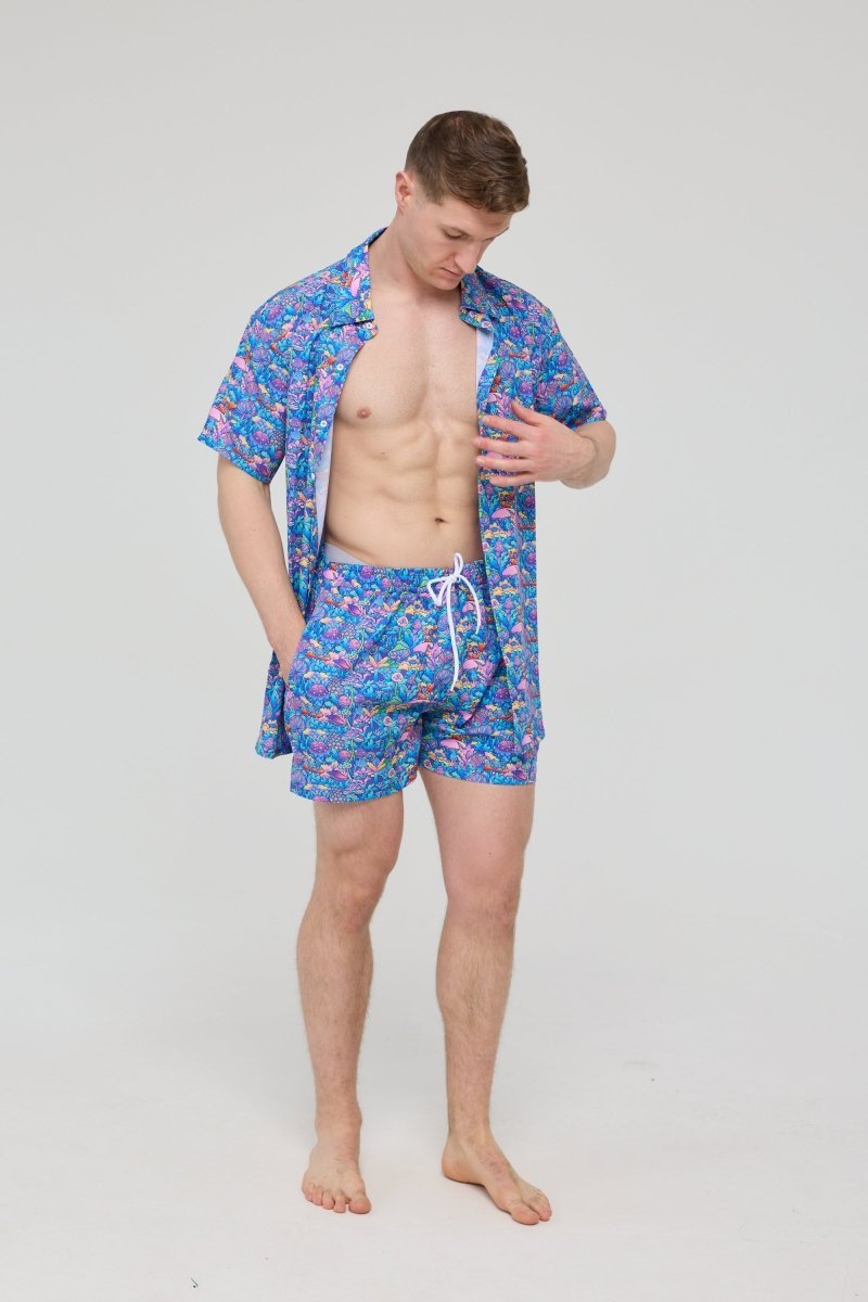 How High Men's Swim Shorts - OOSC Clothing - USA