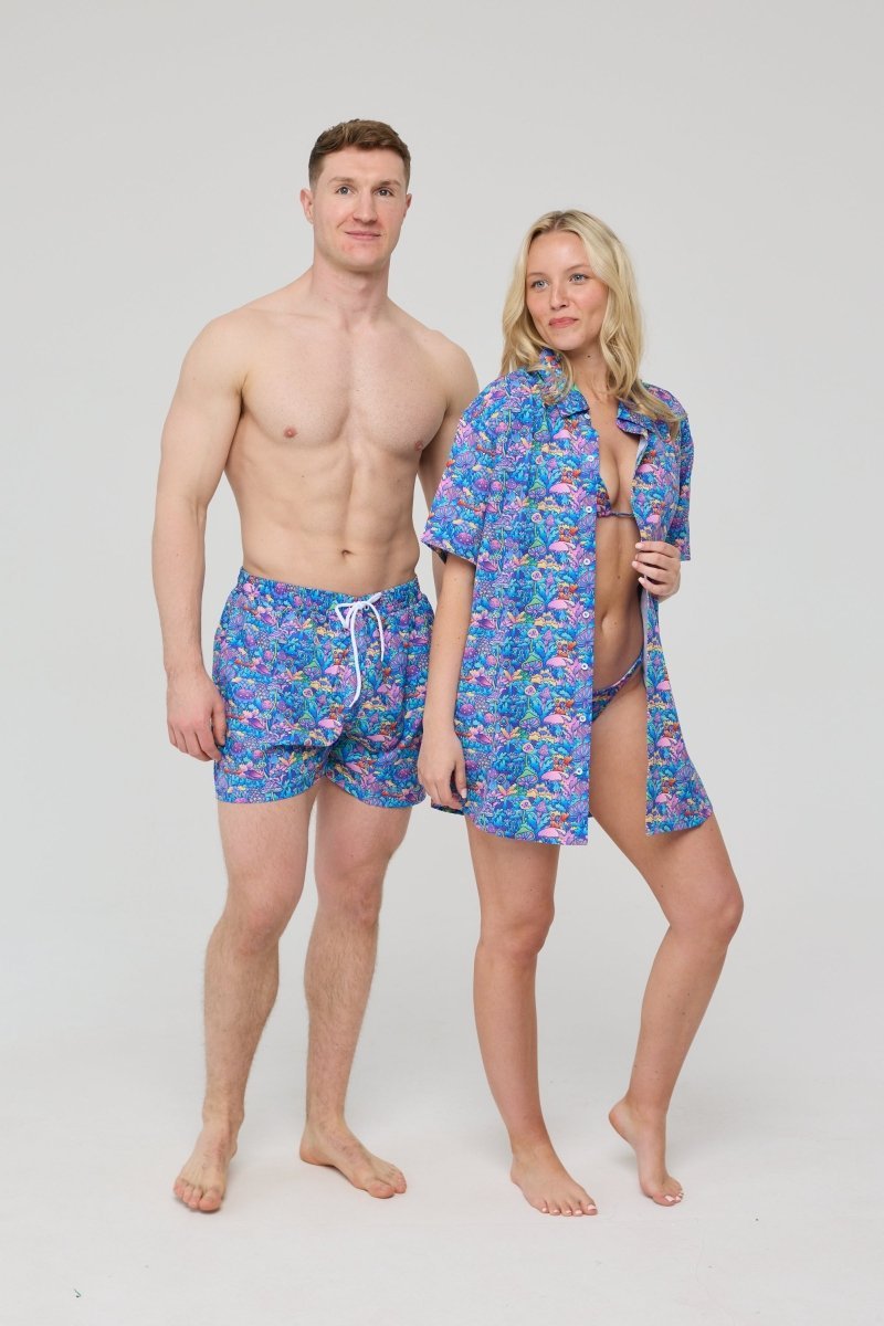 How High Men's Swim Shorts - OOSC Clothing - USA