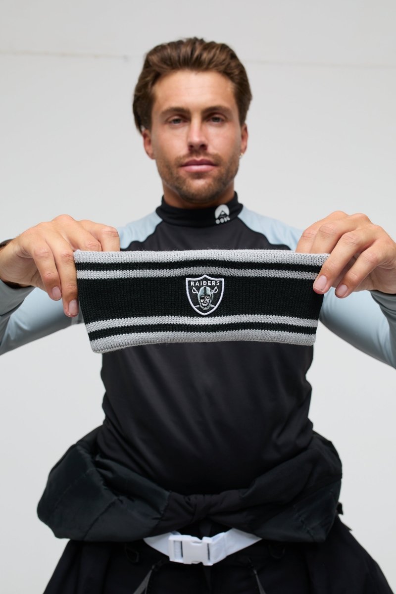 Las Vegas Raiders - OOSC x NFL Headband - OOSC Clothing - USA
