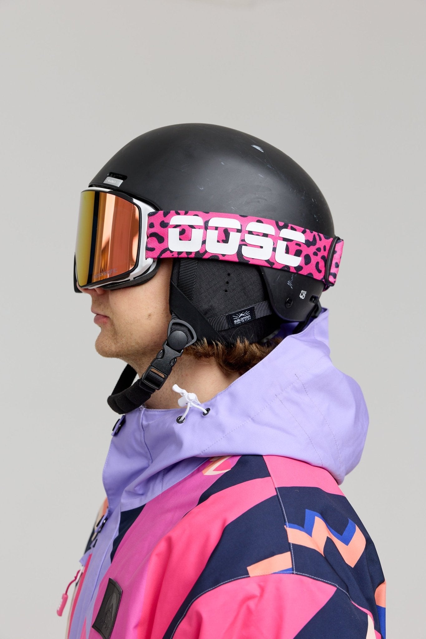 OOSC Boldsight® Ski & Snowboard Goggles - Pink Leopard Print - OOSC Clothing - USA
