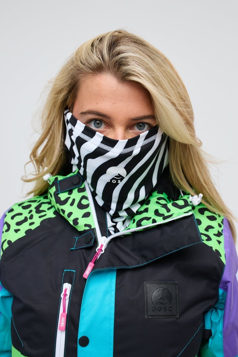OOSC Neckwarmer - Hotel California Zebra Print - OOSC Clothing - USA