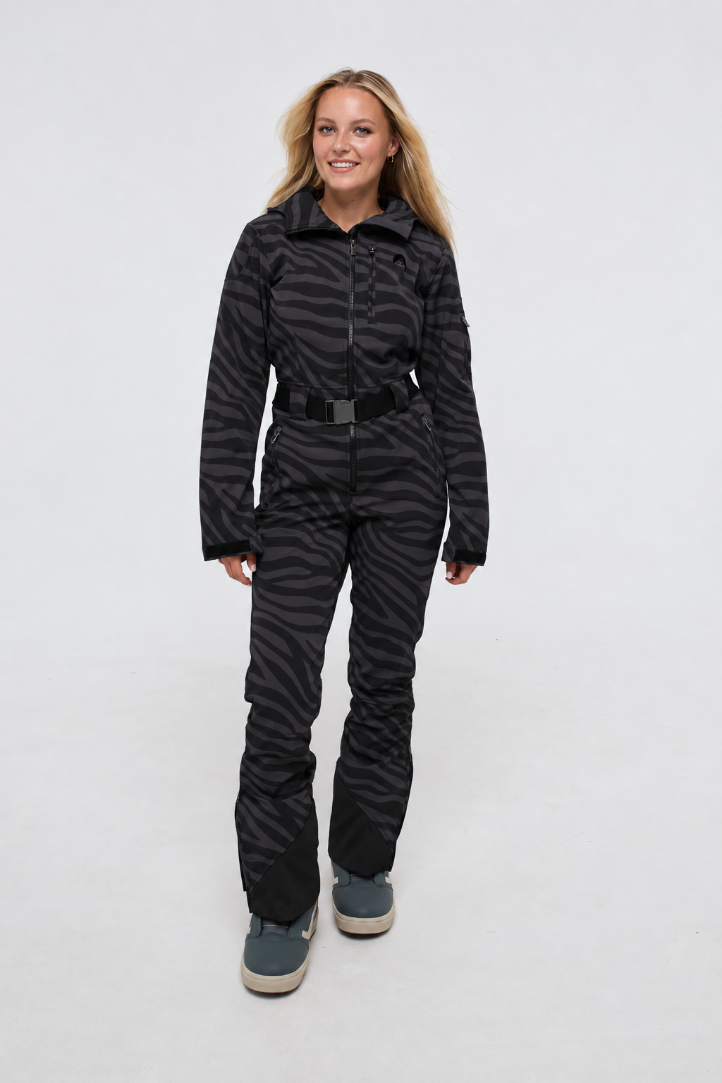 Chic Ski Suit - Black Tiger