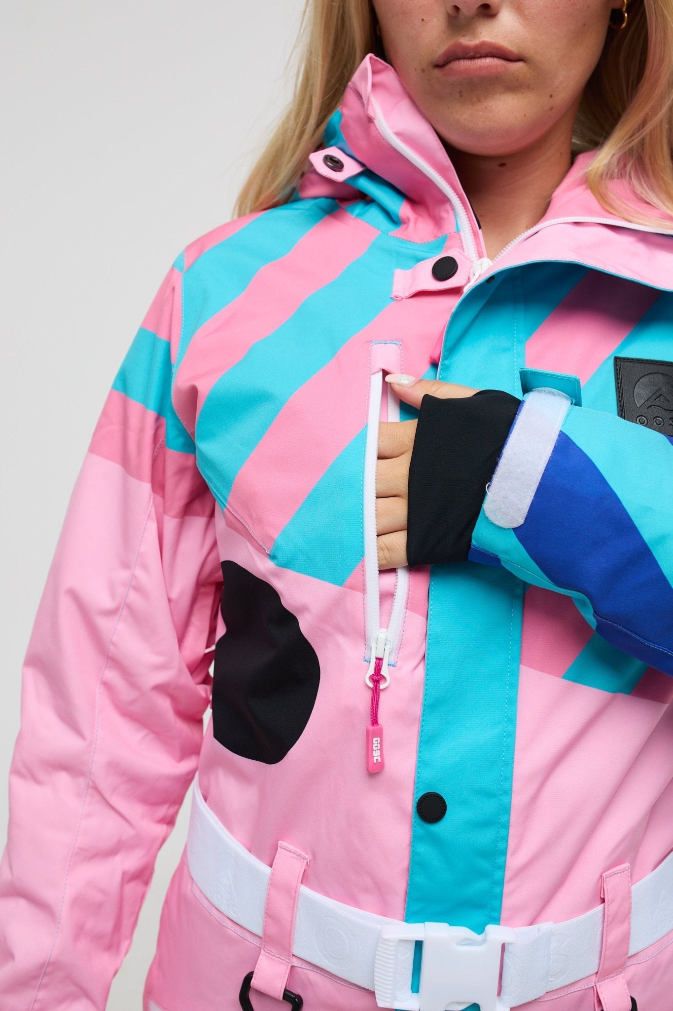 Penfold in Pink Ski Suit - Women's - OOSC Clothing - USA