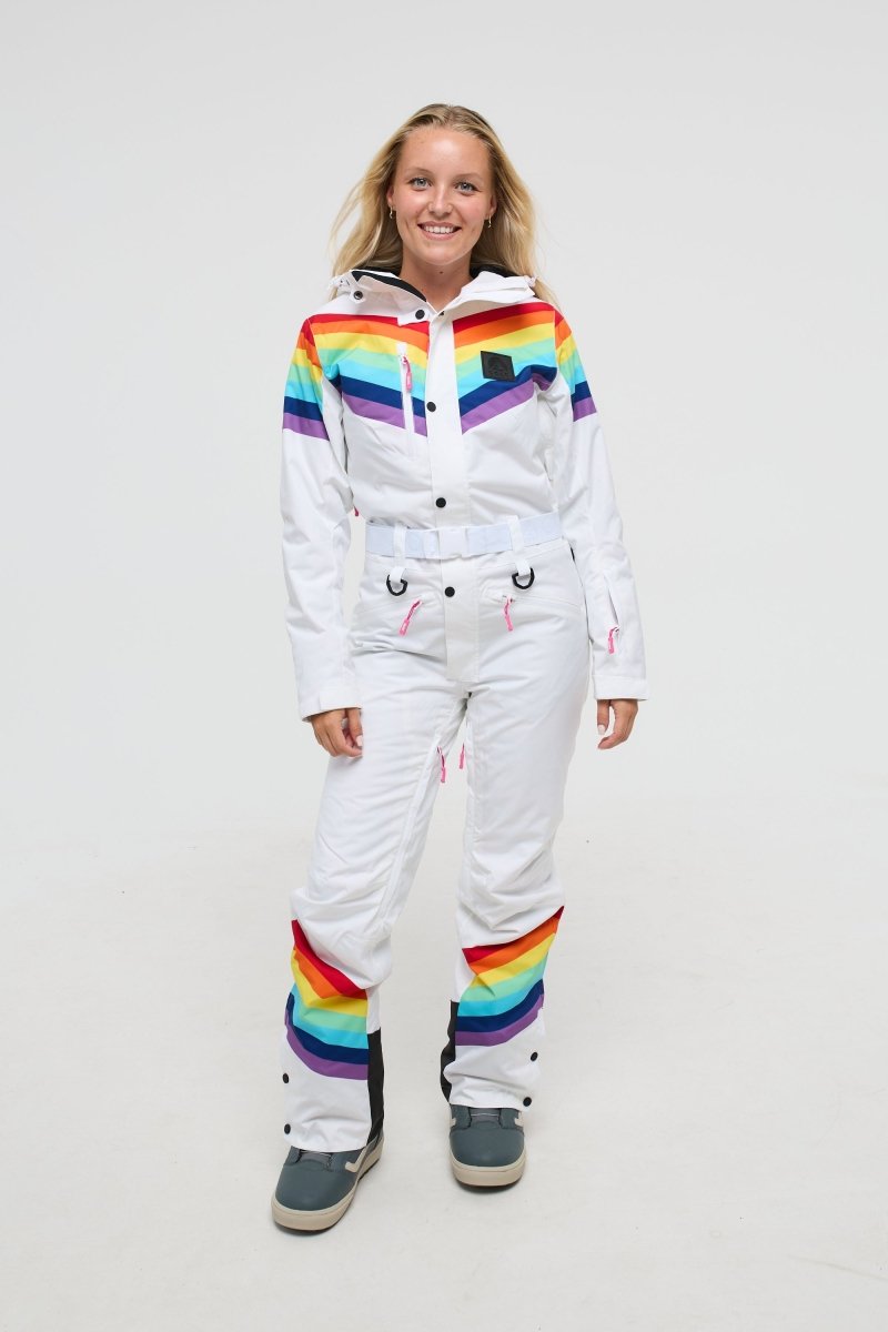 Rainbow Road Ski Suit - Women's - Affiliate exclusive - OOSC Clothing - USA