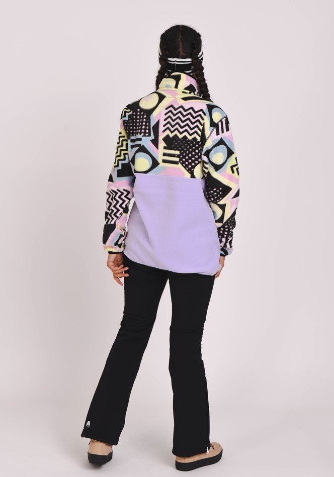 Saved By The Bell Fleece Purple - Women's - OOSC Clothing - USA