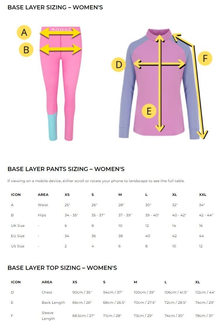 So Fetch Womens Baselayer Top - OOSC Clothing - USA