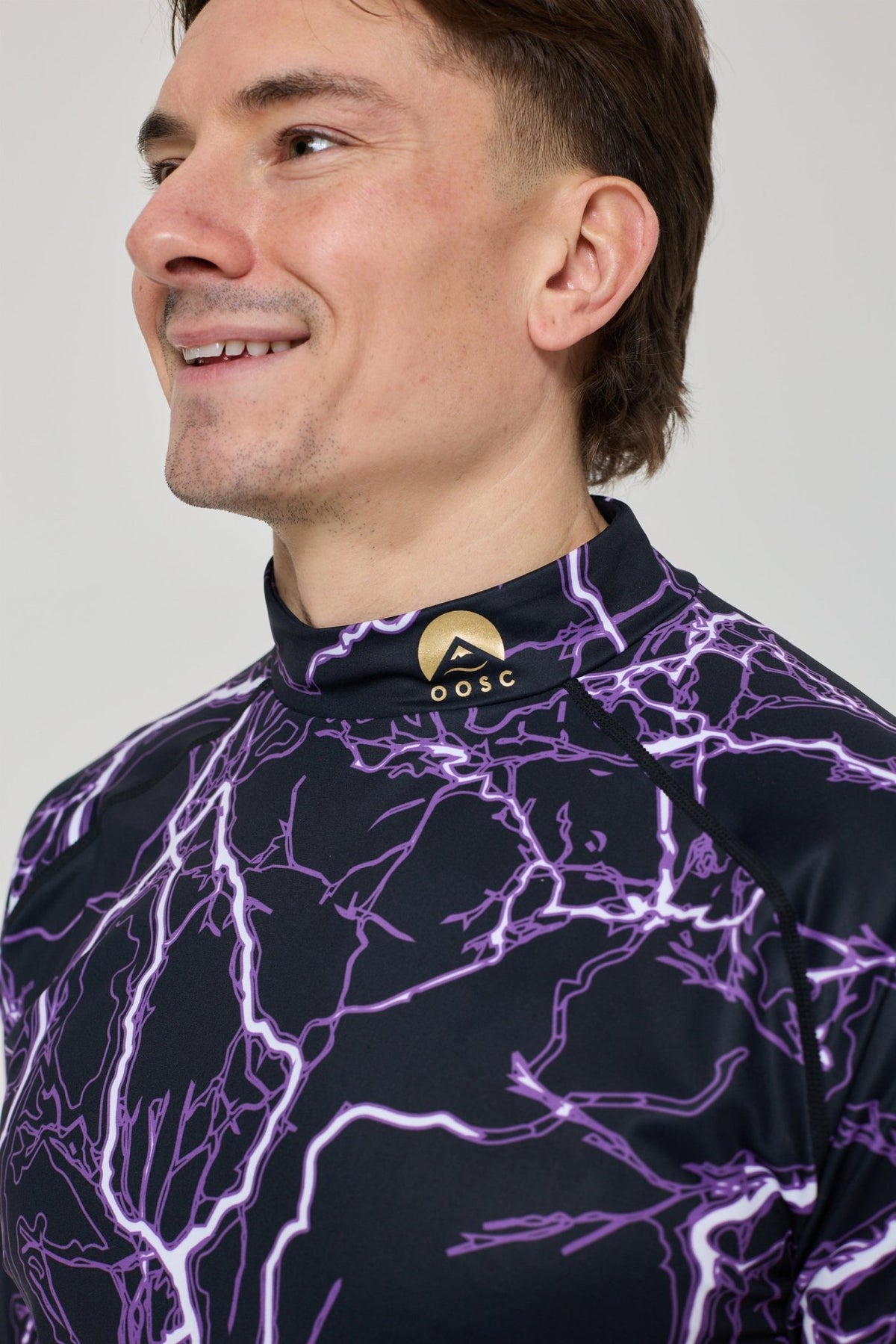 Thunderstruck Men's Baselayer Top - OOSC Clothing - USA