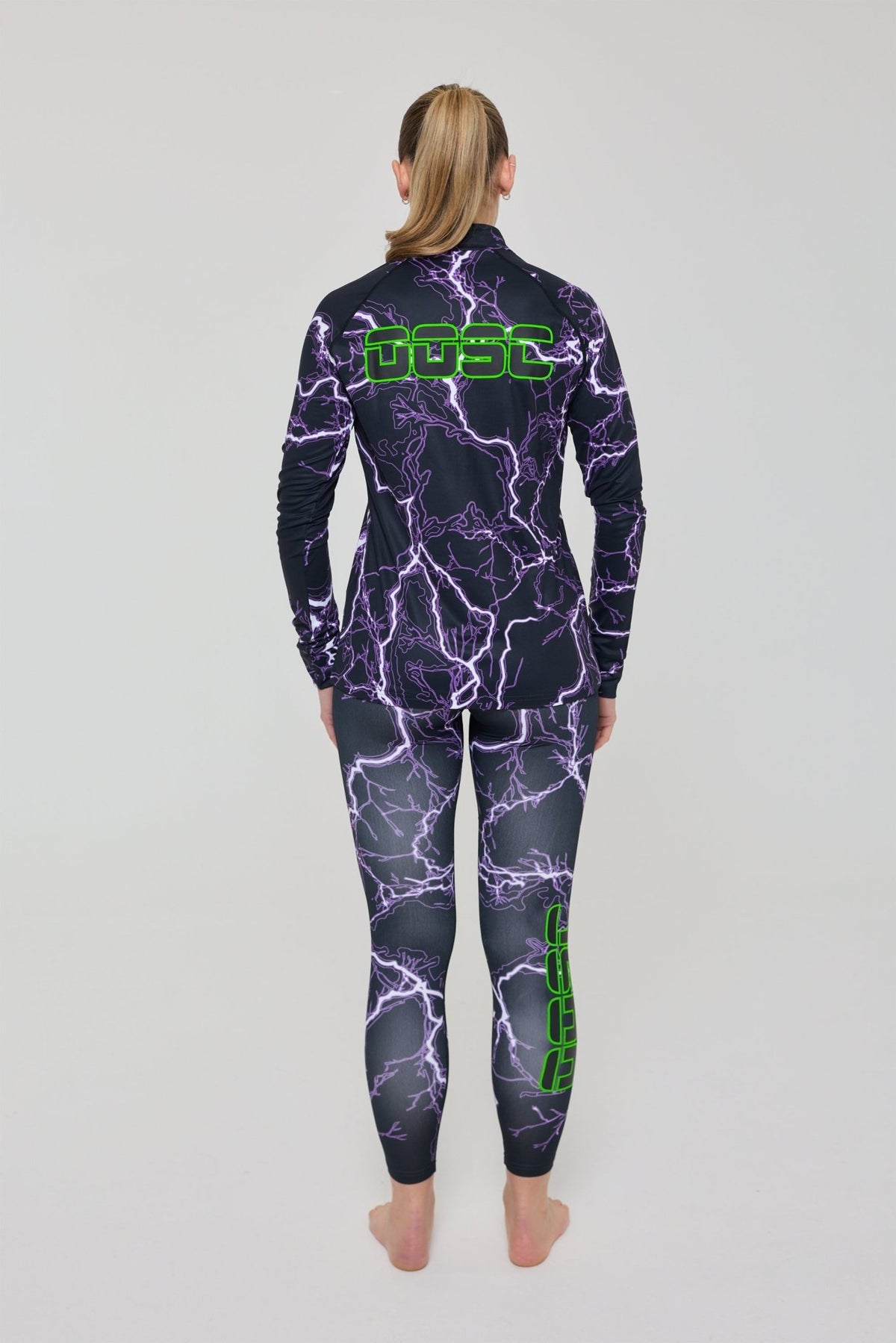 Thunderstruck Women's Baselayer Top - OOSC Clothing - USA