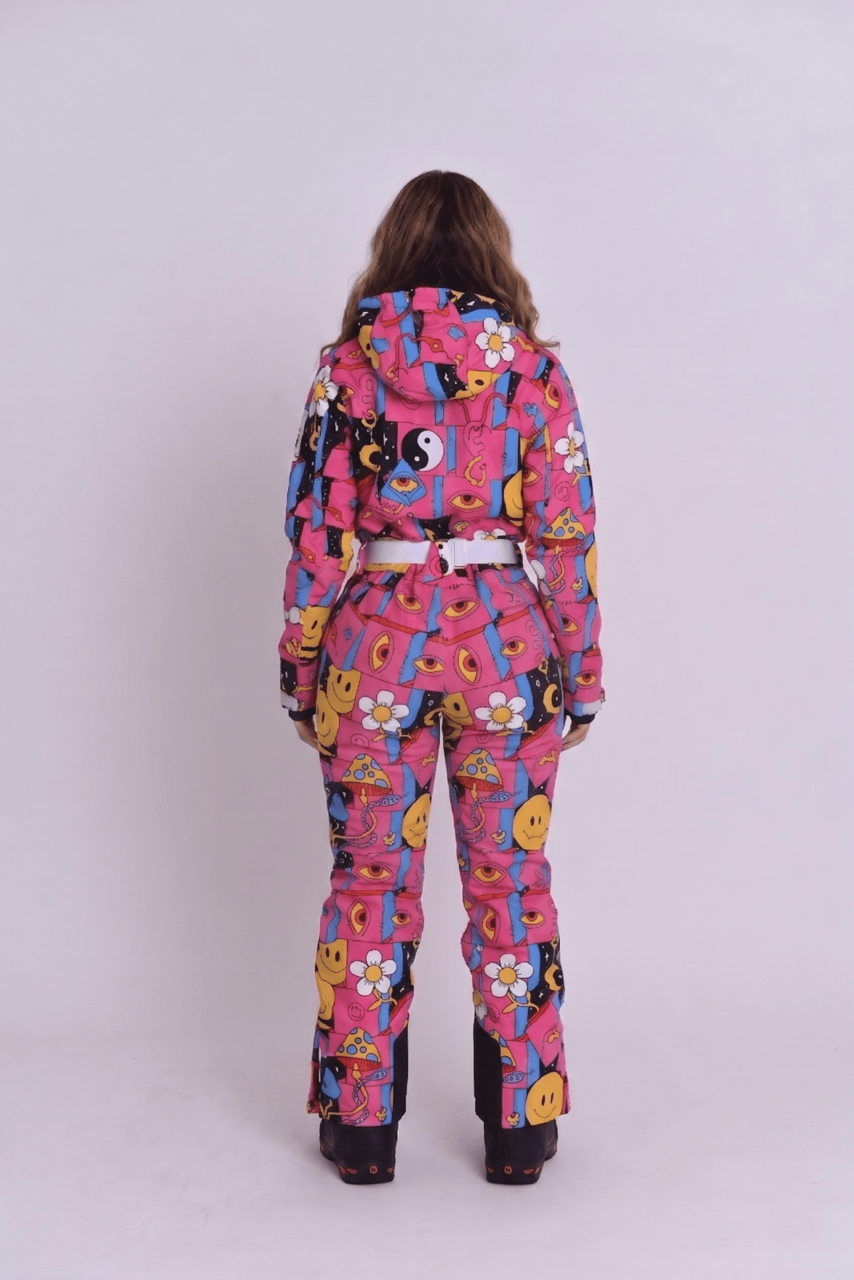 Trippy Hippy - Shaped Women's Ski Suit - OOSC Clothing - USA