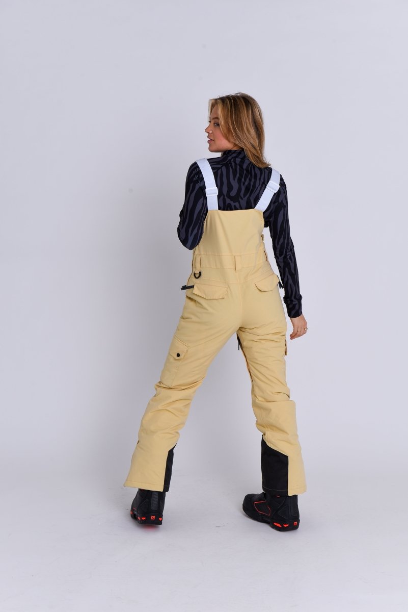 Yeh Girl Bib Pant - Sand - OOSC Clothing - USA