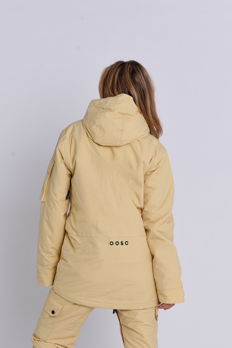 Yeh Girl Ski & Snowboard Jacket - Desert Sand. - OOSC Clothing - USA
