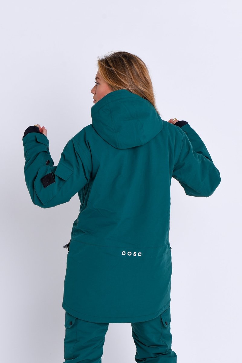 Yeh Girl Ski & Snowboard Jacket - Forest Green - OOSC Clothing - USA