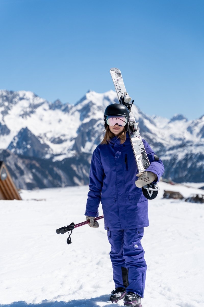 Yeh Girl Ski & Snowboard Jacket - Purple - OOSC Clothing - USA