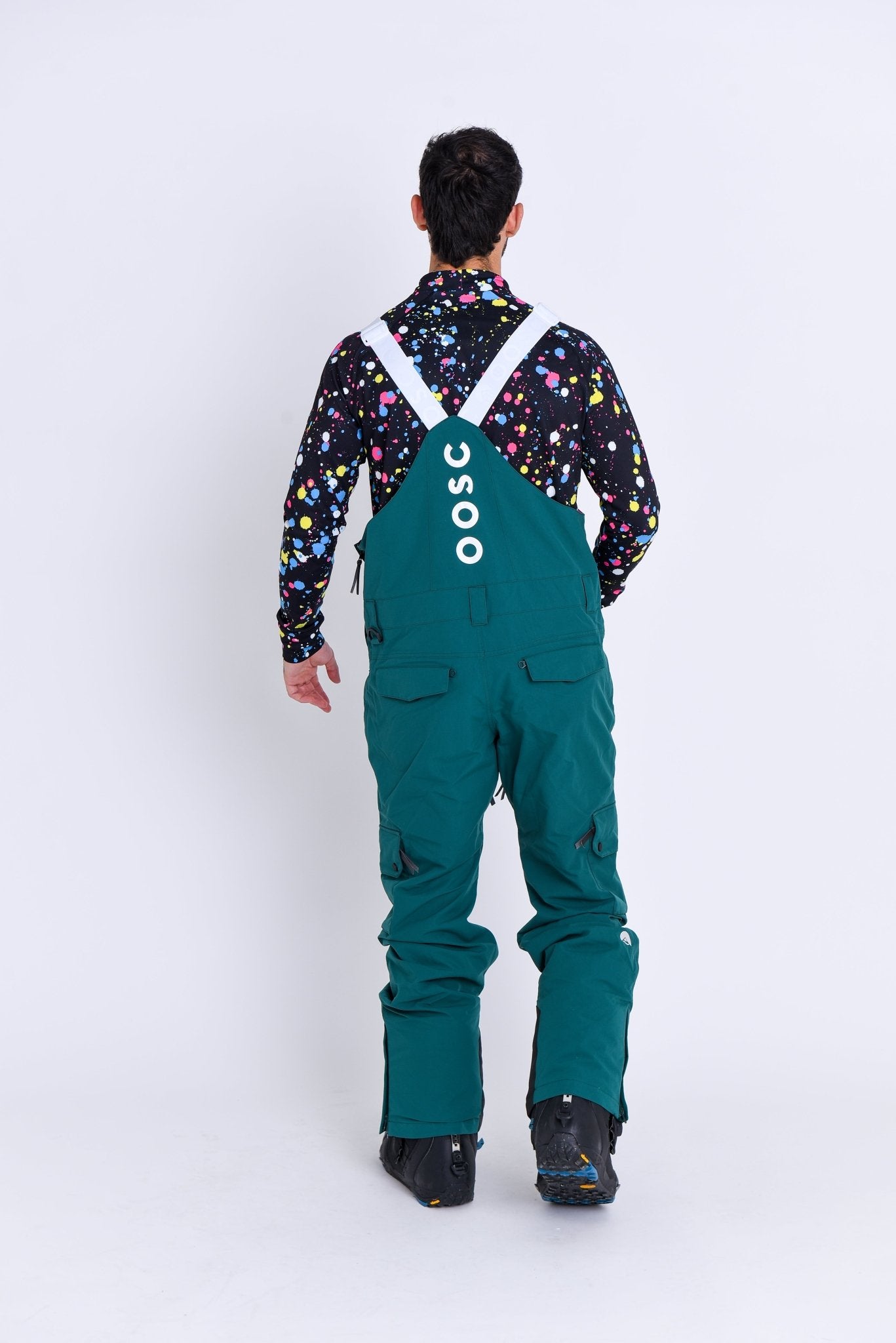 Yeh Man Bib Pant - Forest Green - OOSC Clothing - USA