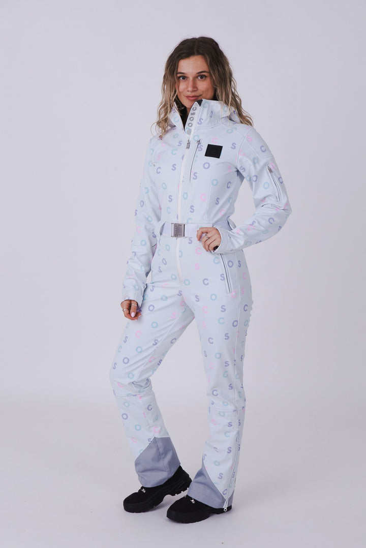 Chic Ski Suit - White OOSC Print