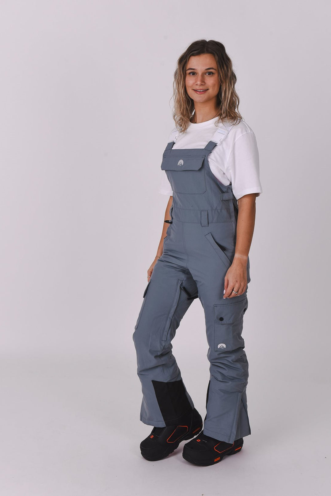 Yeh Girl Bib Pant Grey