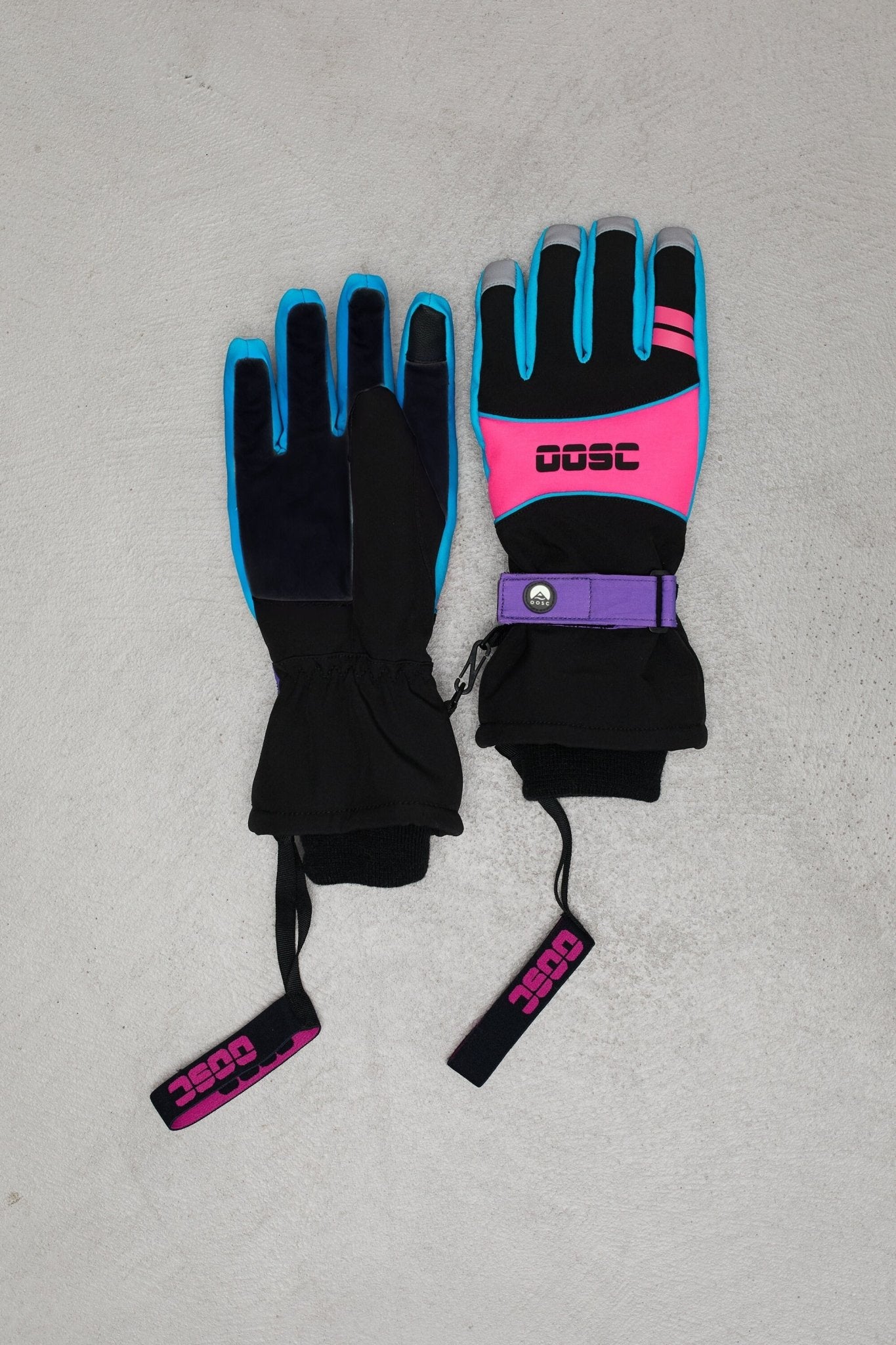 1987 PrimaLoft® Ski & Snowboard Gloves - Black - OOSC Clothing - USA