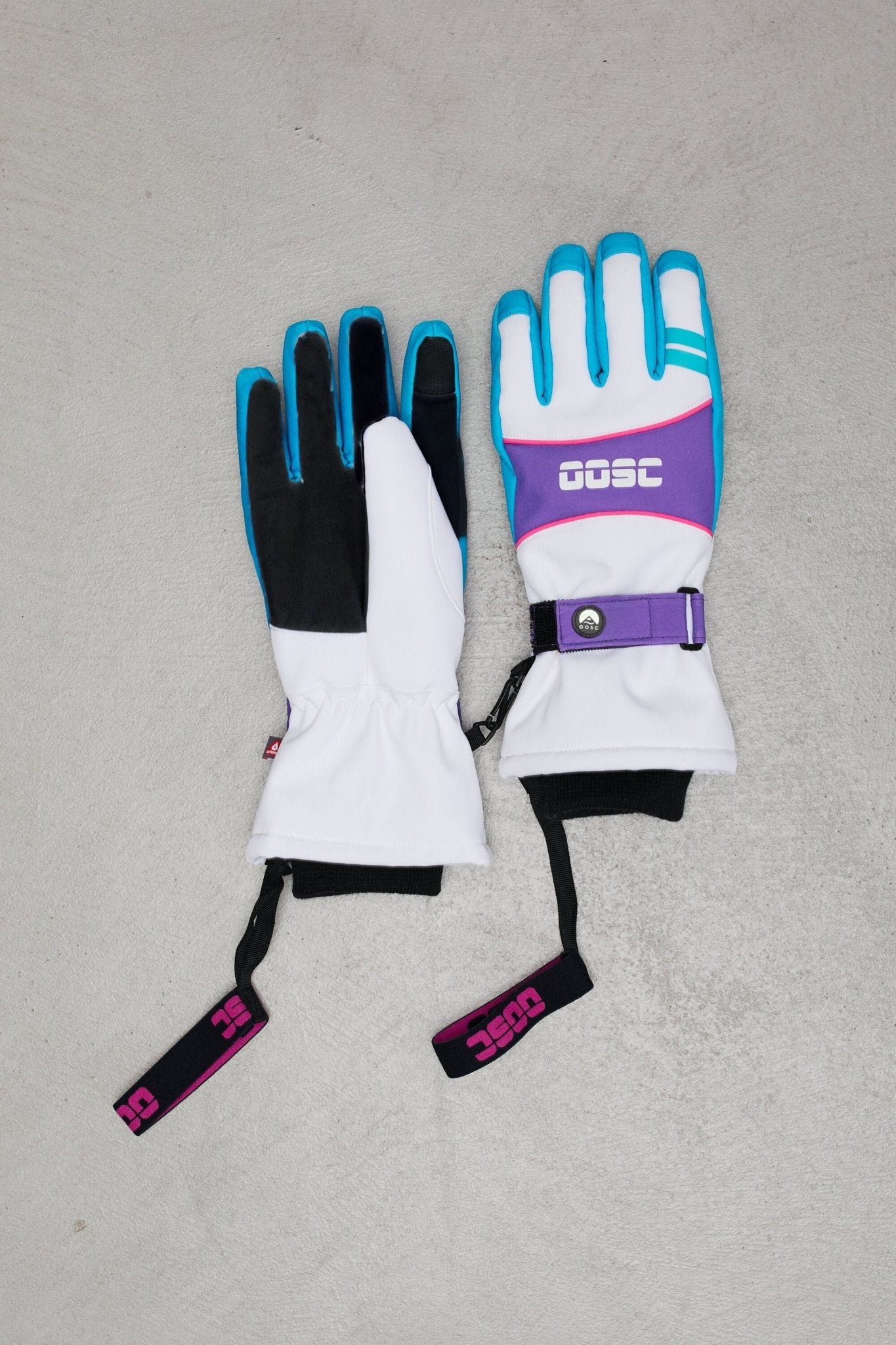 1987 PrimaLoft® Ski & Snowboard Gloves - White - OOSC Clothing - USA