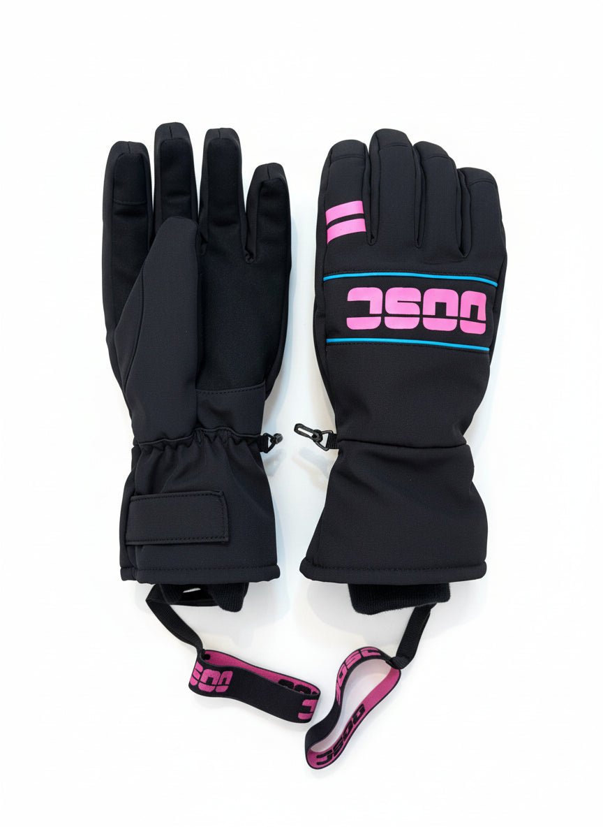 1987 PrimaLoft® V2 Ski & Snowboard Gloves - Black - OOSC Clothing - USA