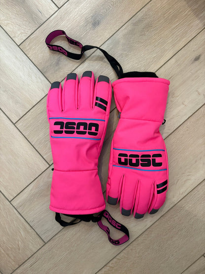 1987 PrimaLoft® V2 Ski & Snowboard Gloves - Pink - OOSC Clothing - USA