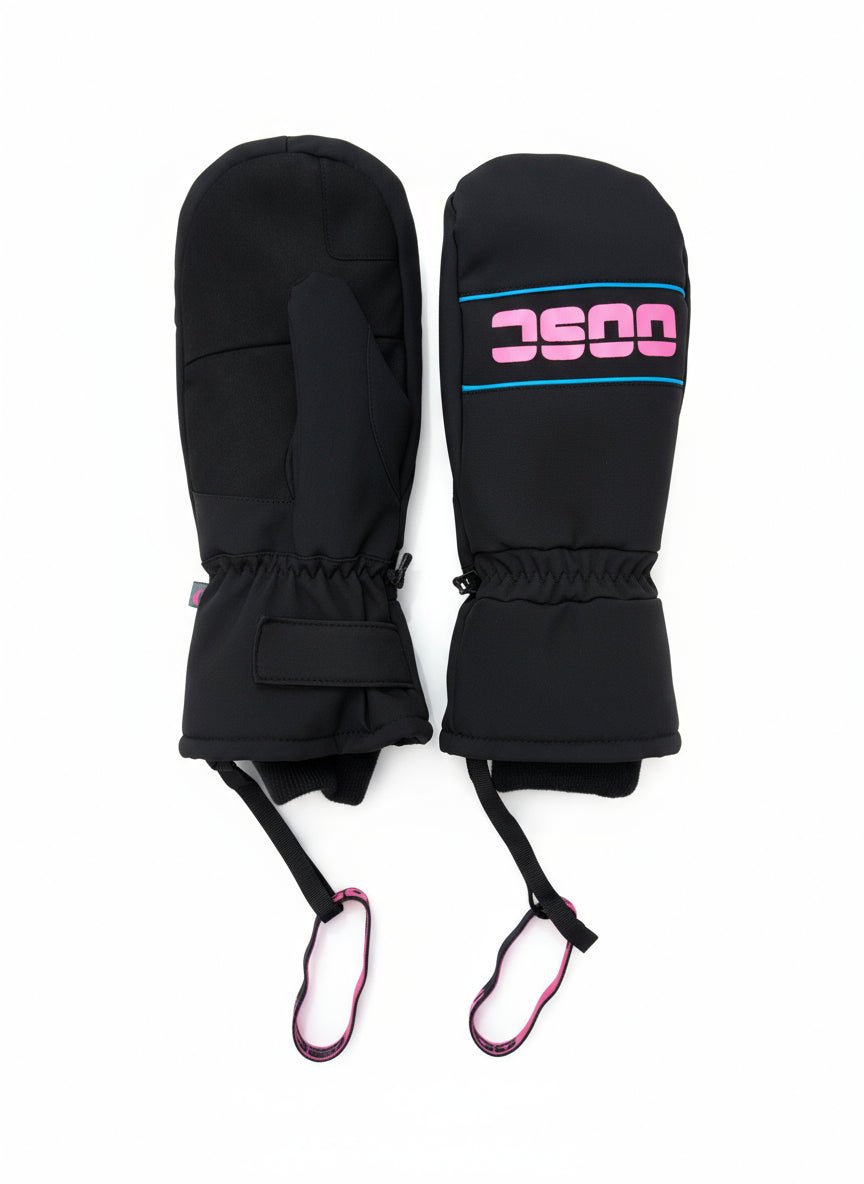 1987 PrimaLoft® V2 Ski & Snowboard Mitt - Black - OOSC Clothing - USA