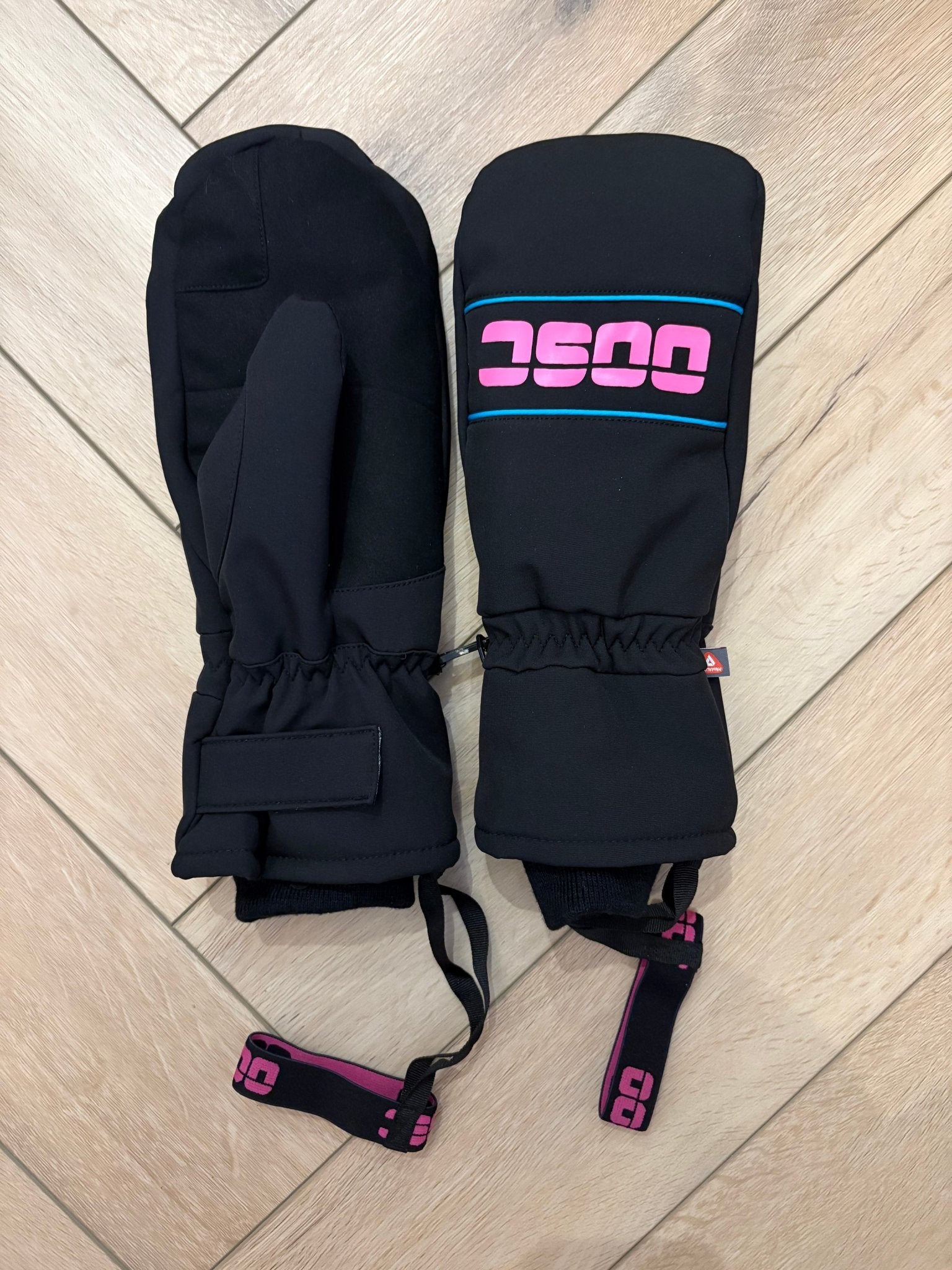 1987 PrimaLoft® V2 Ski & Snowboard Mitt - Black - OOSC Clothing - USA