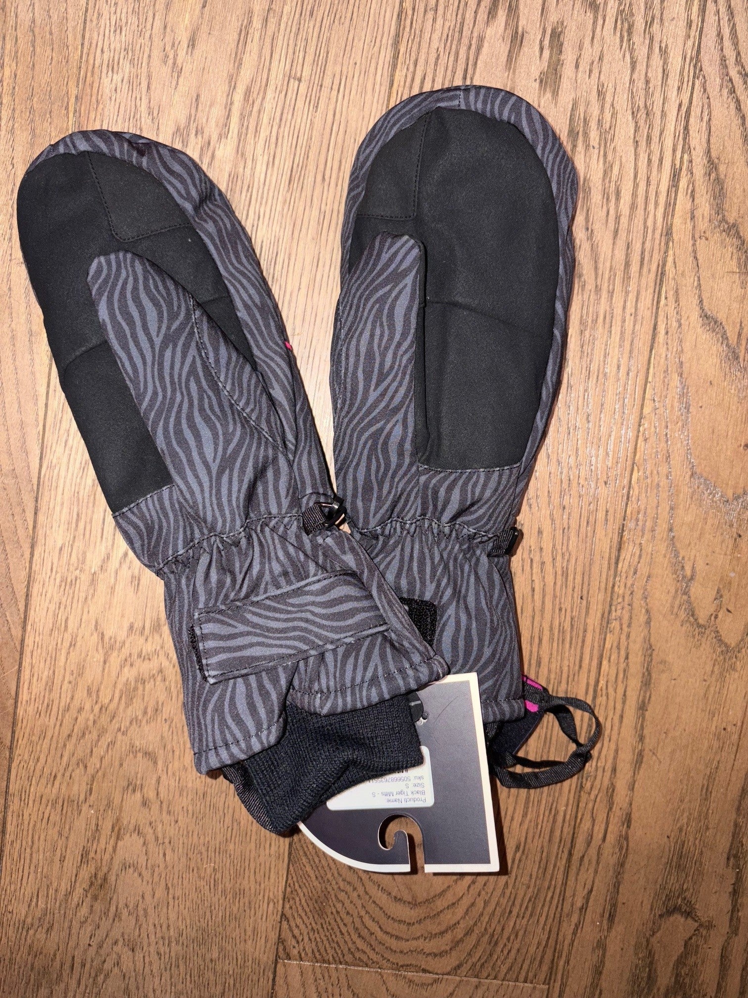 1987 PrimaLoft® V2 Ski & Snowboard Mitt - Black Tiger - OOSC Clothing - USA