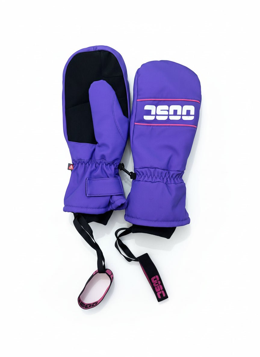 1987 PrimaLoft® V2 Ski & Snowboard Mitt - Purple - OOSC Clothing - USA