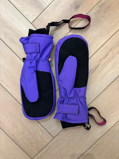 1987 PrimaLoft® V2 Ski & Snowboard Mitt - Purple - OOSC Clothing - USA