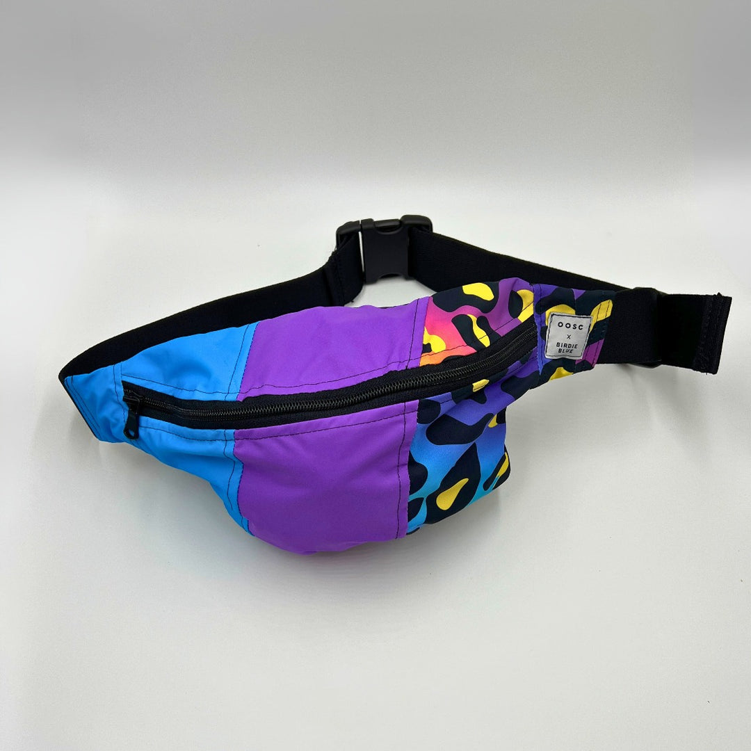 Girlz just Wanna Have Fun Repurposed Sustainable Fanny Pack