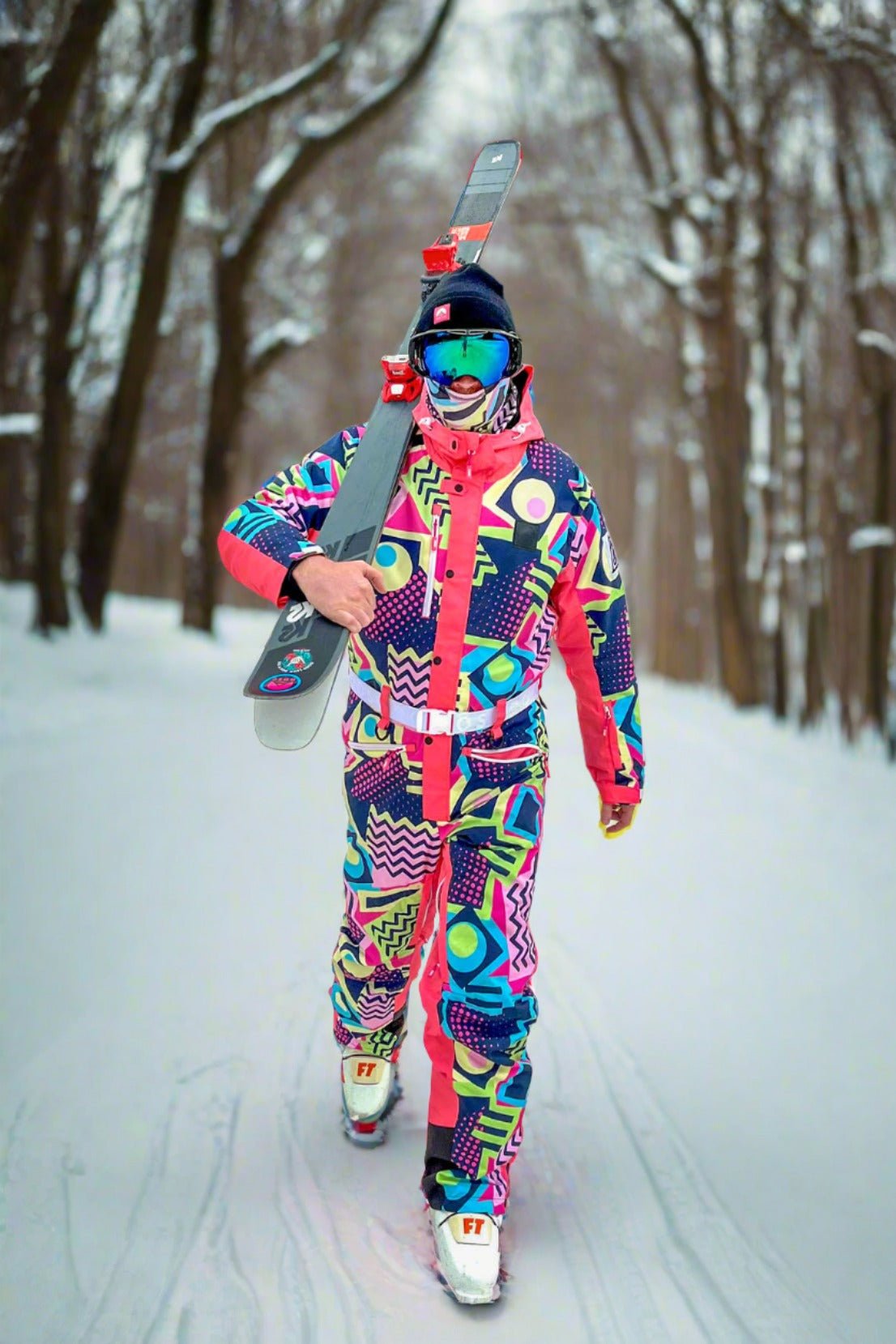 Saved by The Bell Men's Ski Suit – OOSC Clothing - USA Saved by The Bell Men's Ski Suit – OOSC Clothing - USA