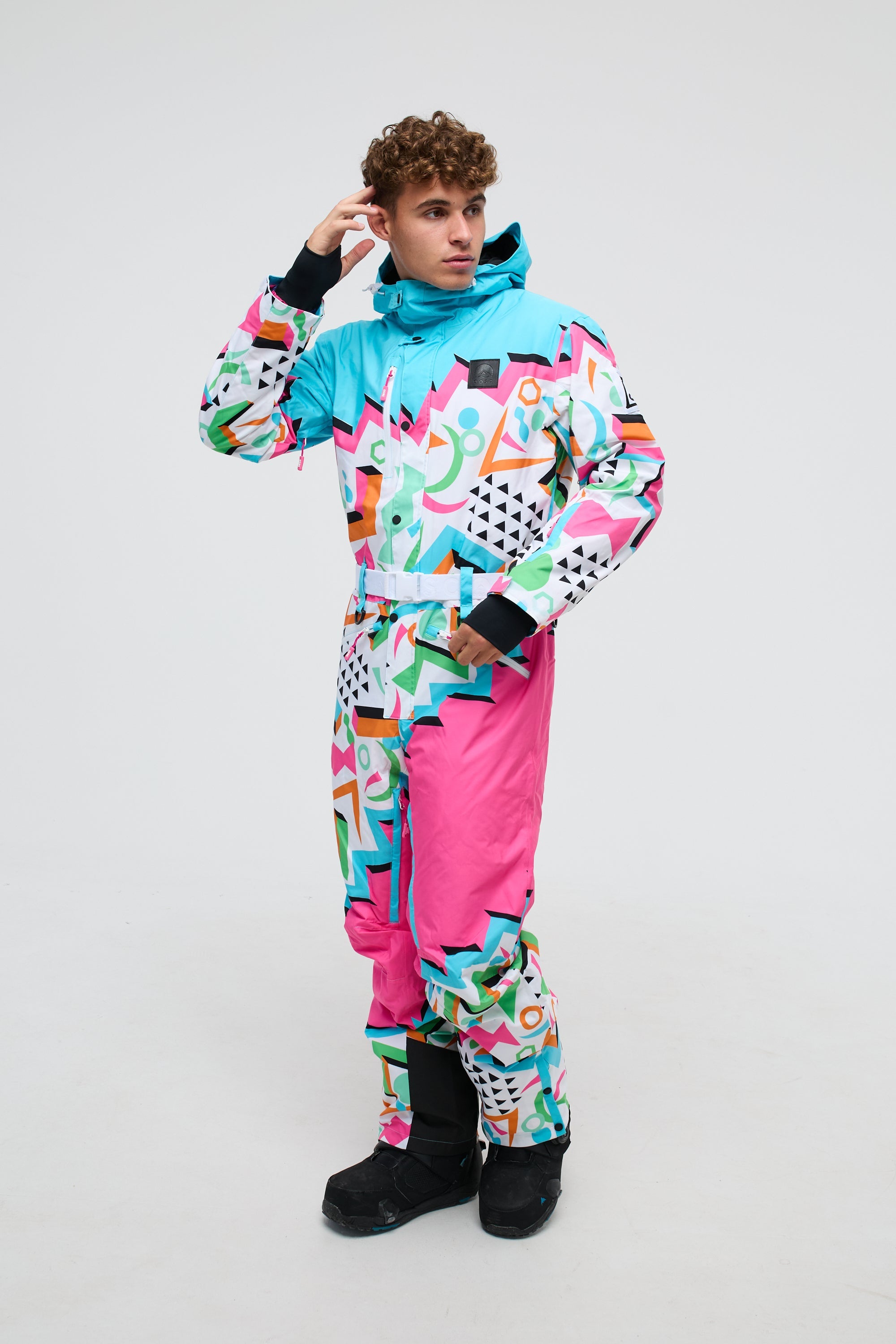 Nuts Cracker Multi-Coloured Ski Suit (Mens) - OOSC Clothing – OOSC