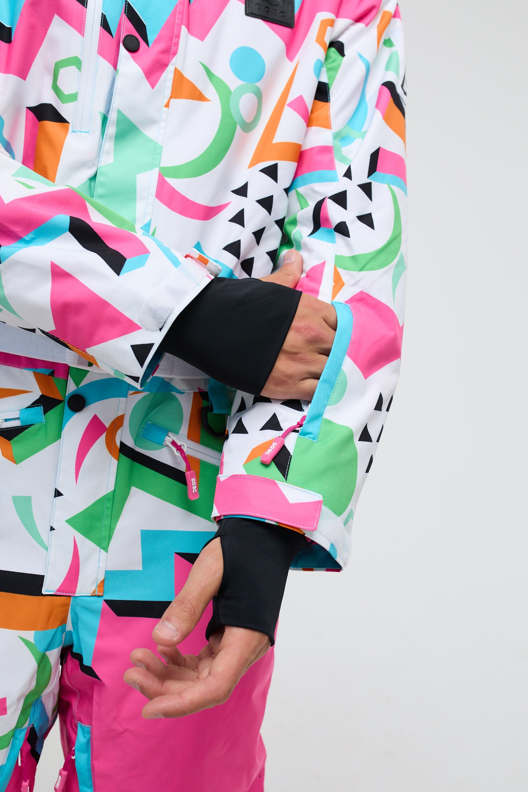 Nuts Cracker Multi-Coloured Ski Suit (Mens) - OOSC Clothing – OOSC