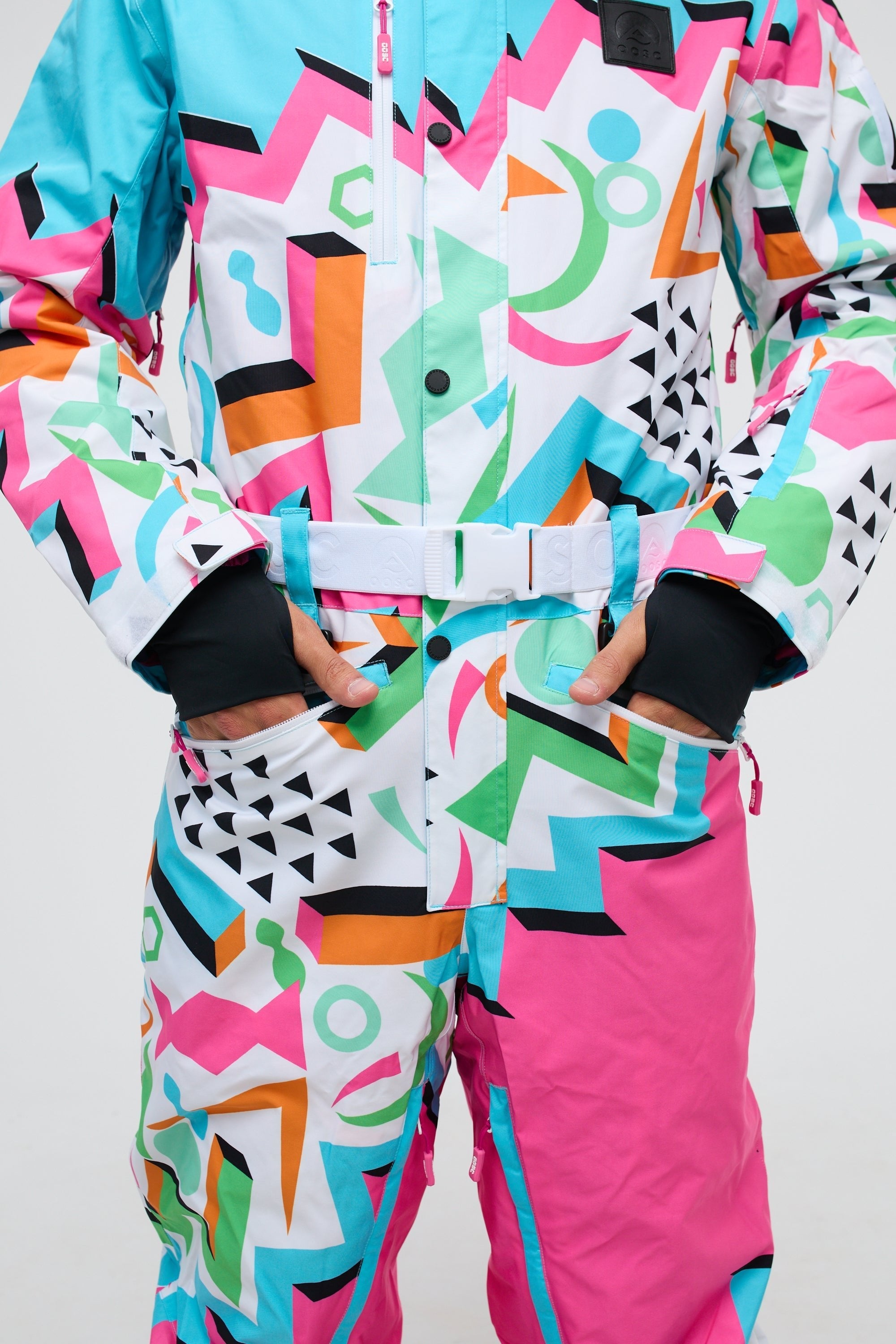 Nuts Cracker Multi-Coloured Ski Suit (Mens) - OOSC Clothing – OOSC