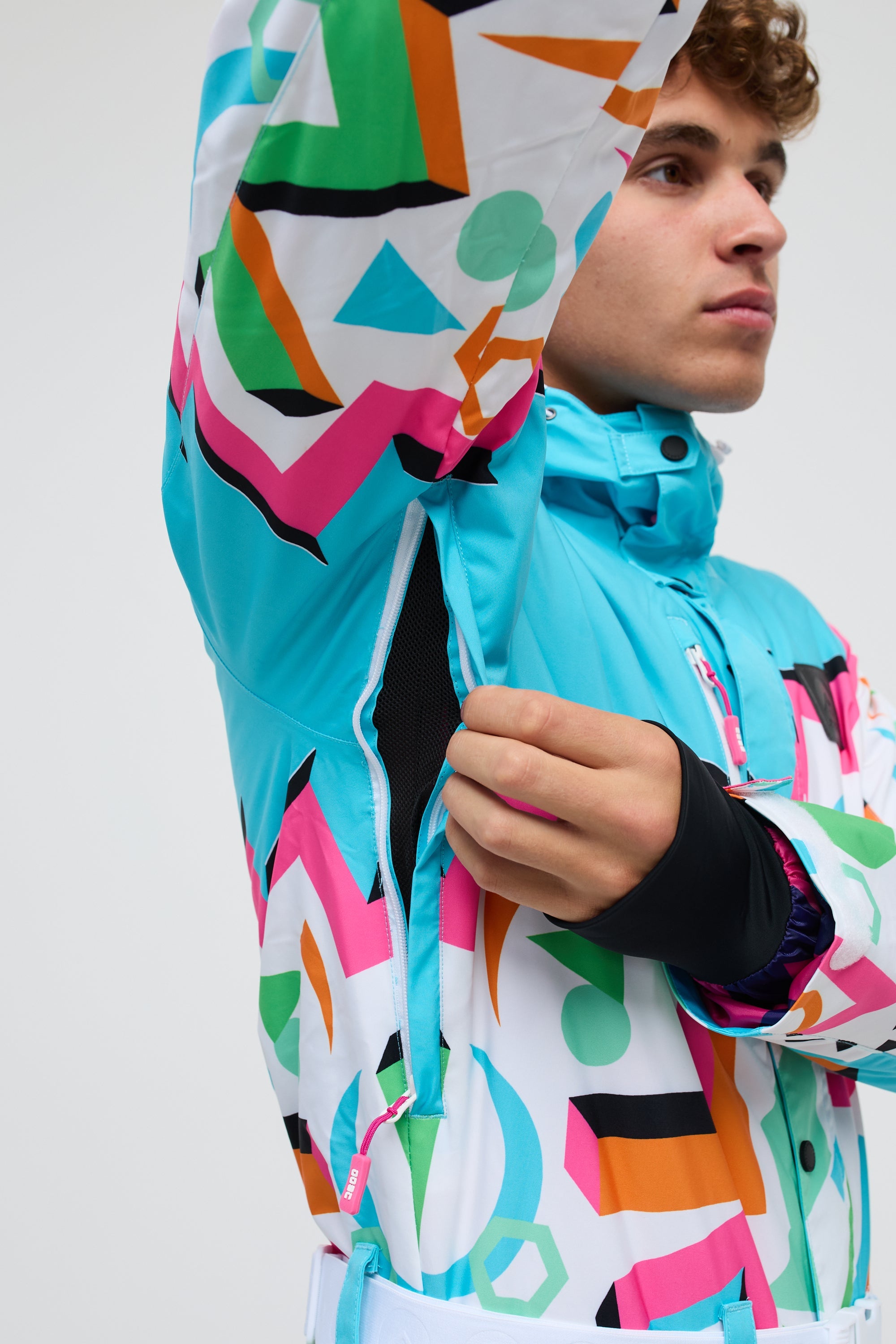 Nuts Cracker Multi-Coloured Ski Suit (Mens) - OOSC Clothing – OOSC