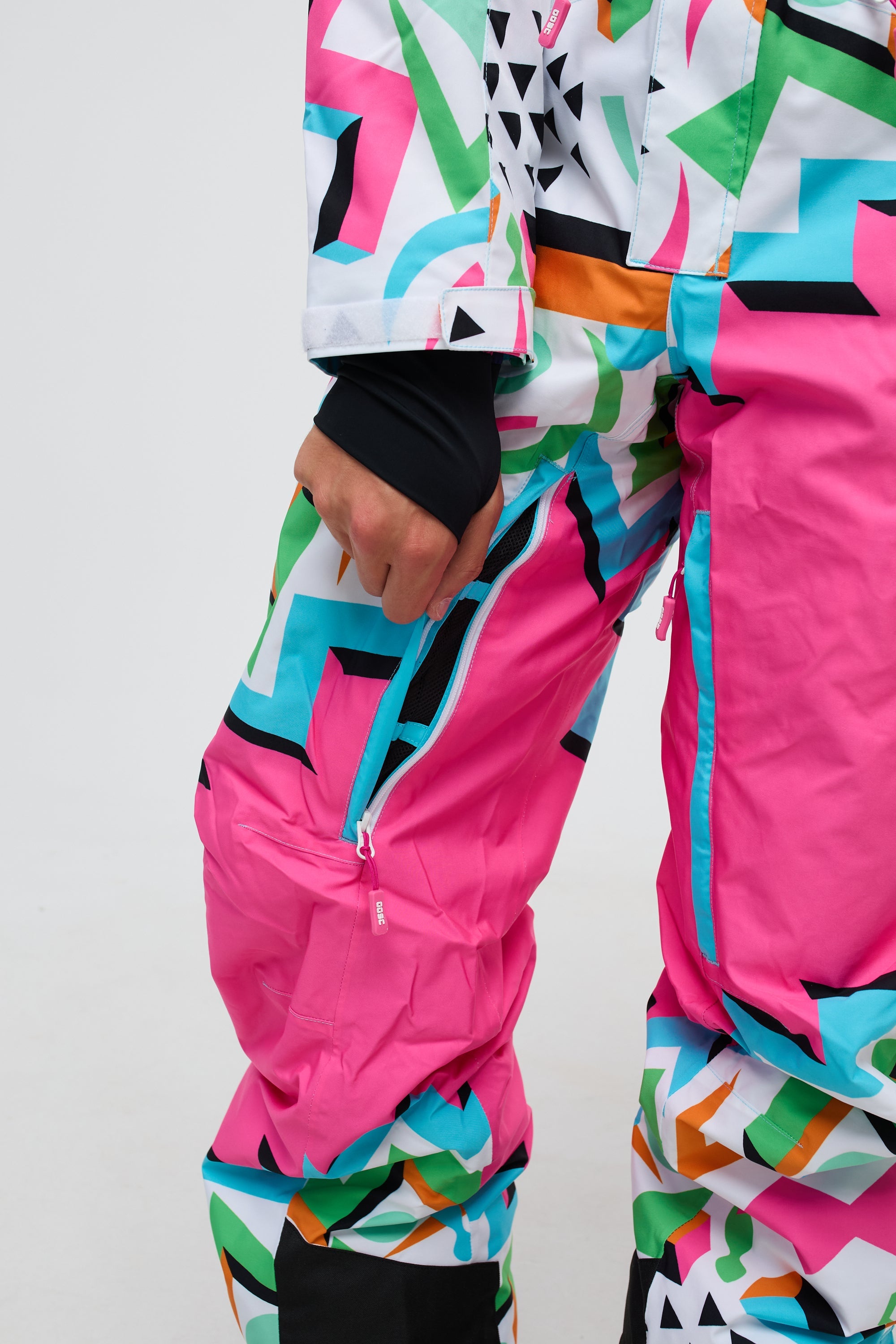 Nuts Cracker Multi-Coloured Ski Suit (Mens) - OOSC Clothing – OOSC